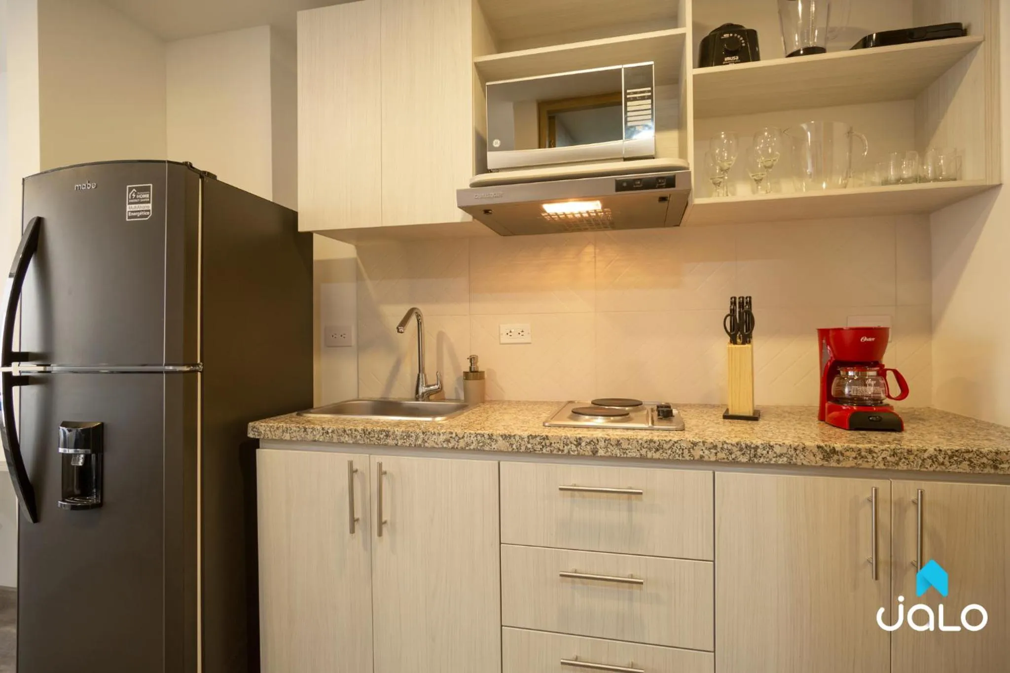 Kitchen or kitchenette in Torre Acqua Lofts - Downtown Bogota By Jalo