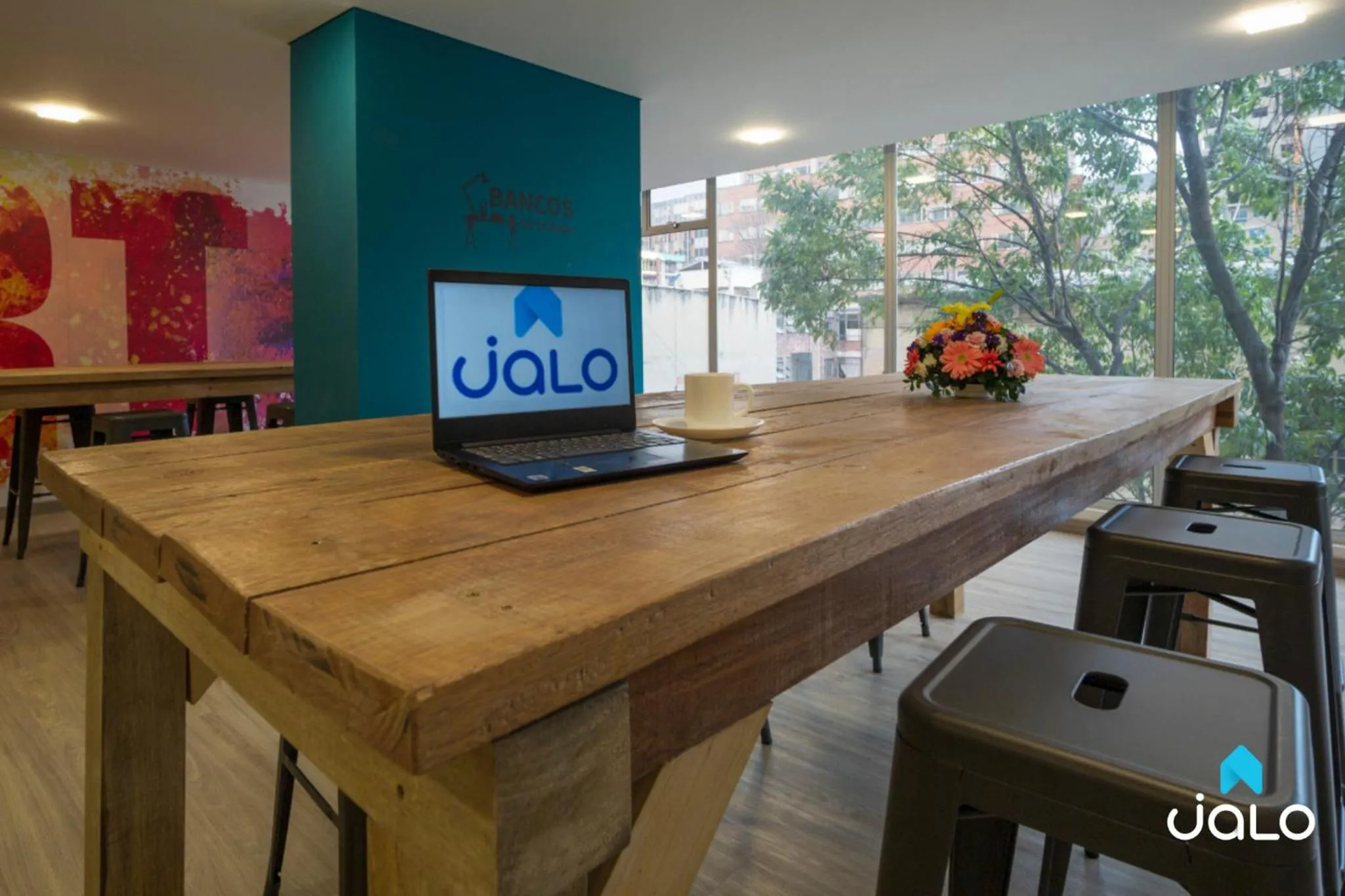 Seating area in Torre Acqua Lofts - Downtown Bogota By Jalo