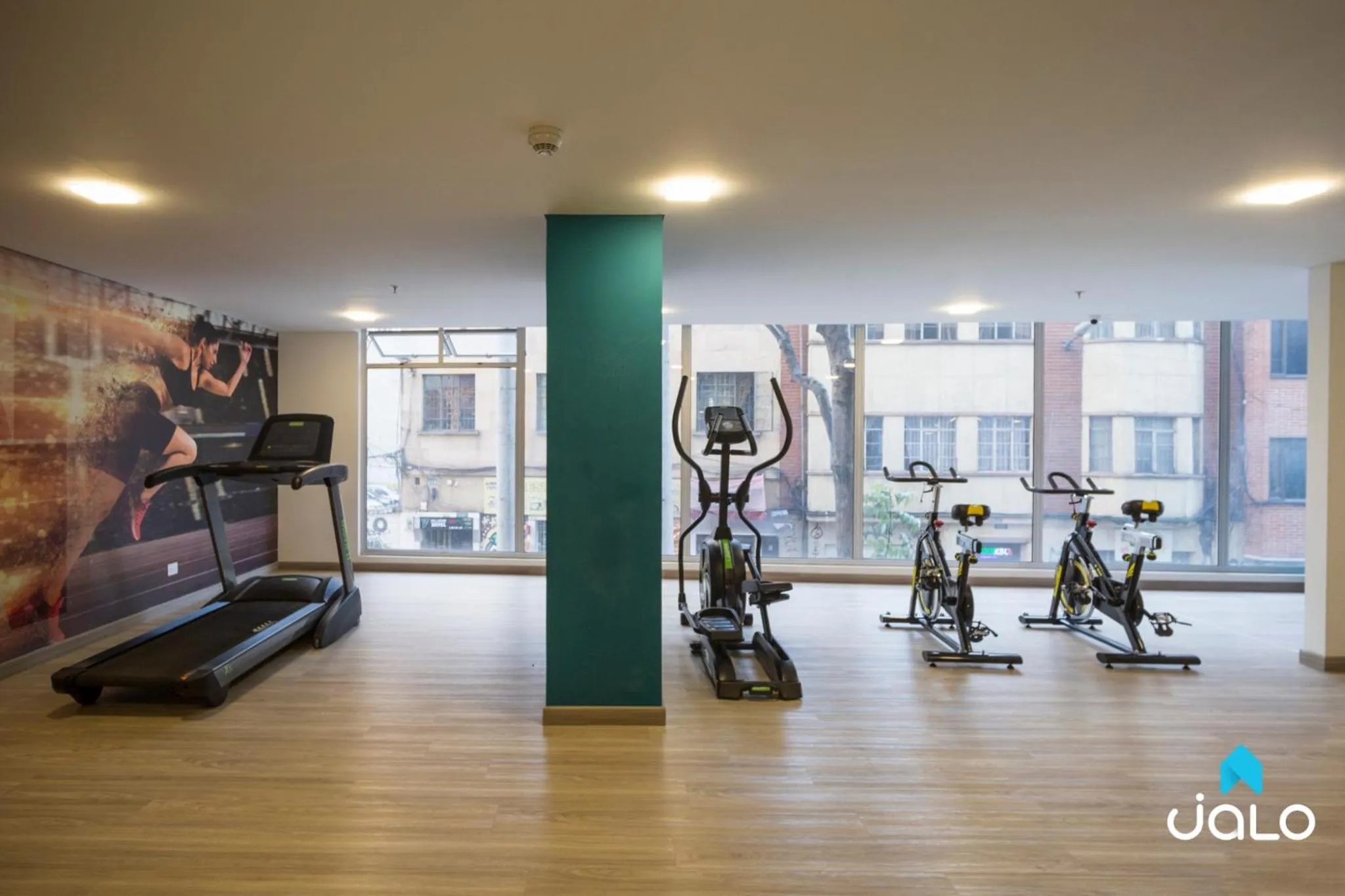 Fitness centre/facilities in Torre Acqua Lofts - Downtown Bogota By Jalo