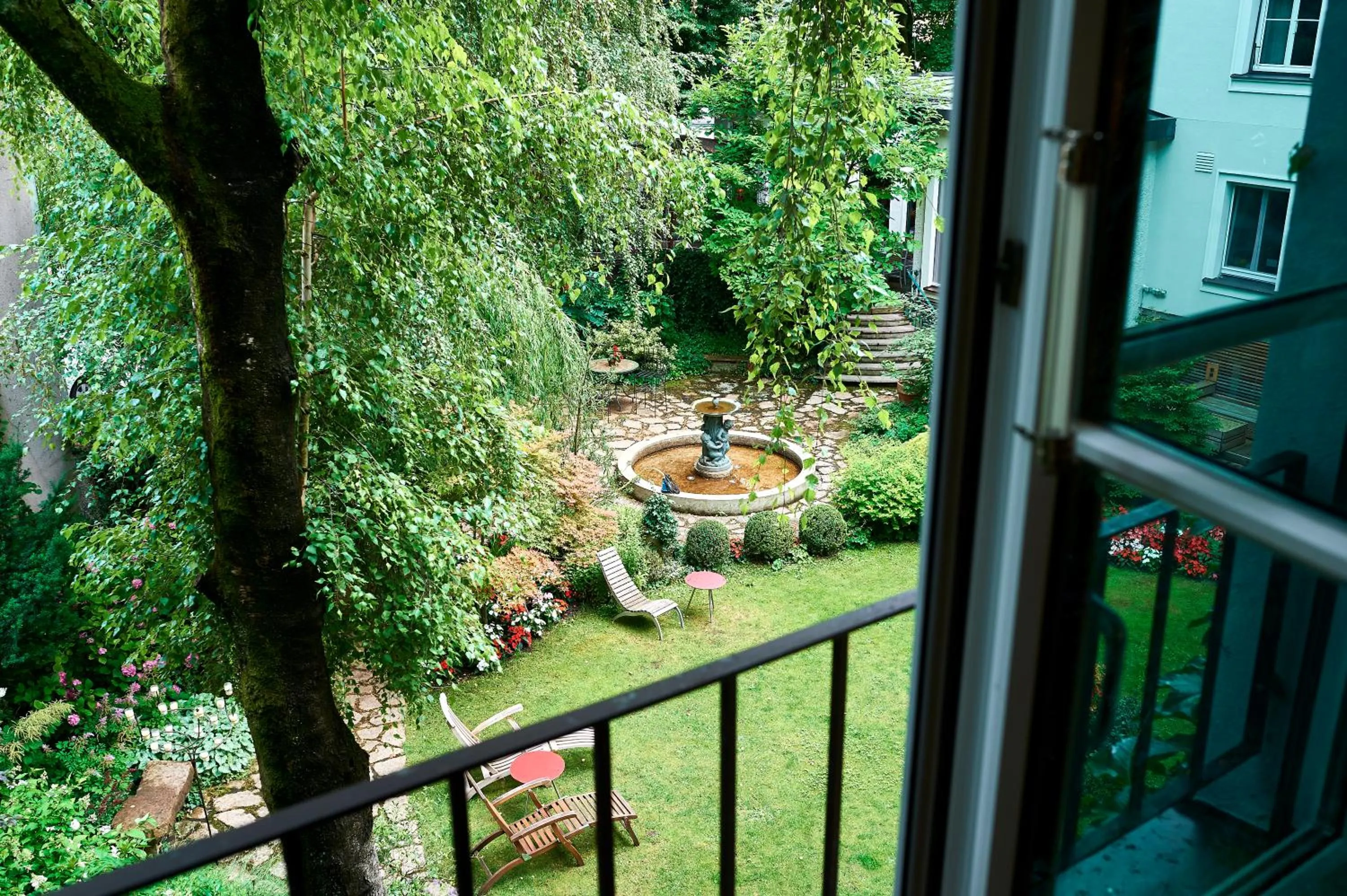 Garden in Boutique & Design Hotel AUERSPERG