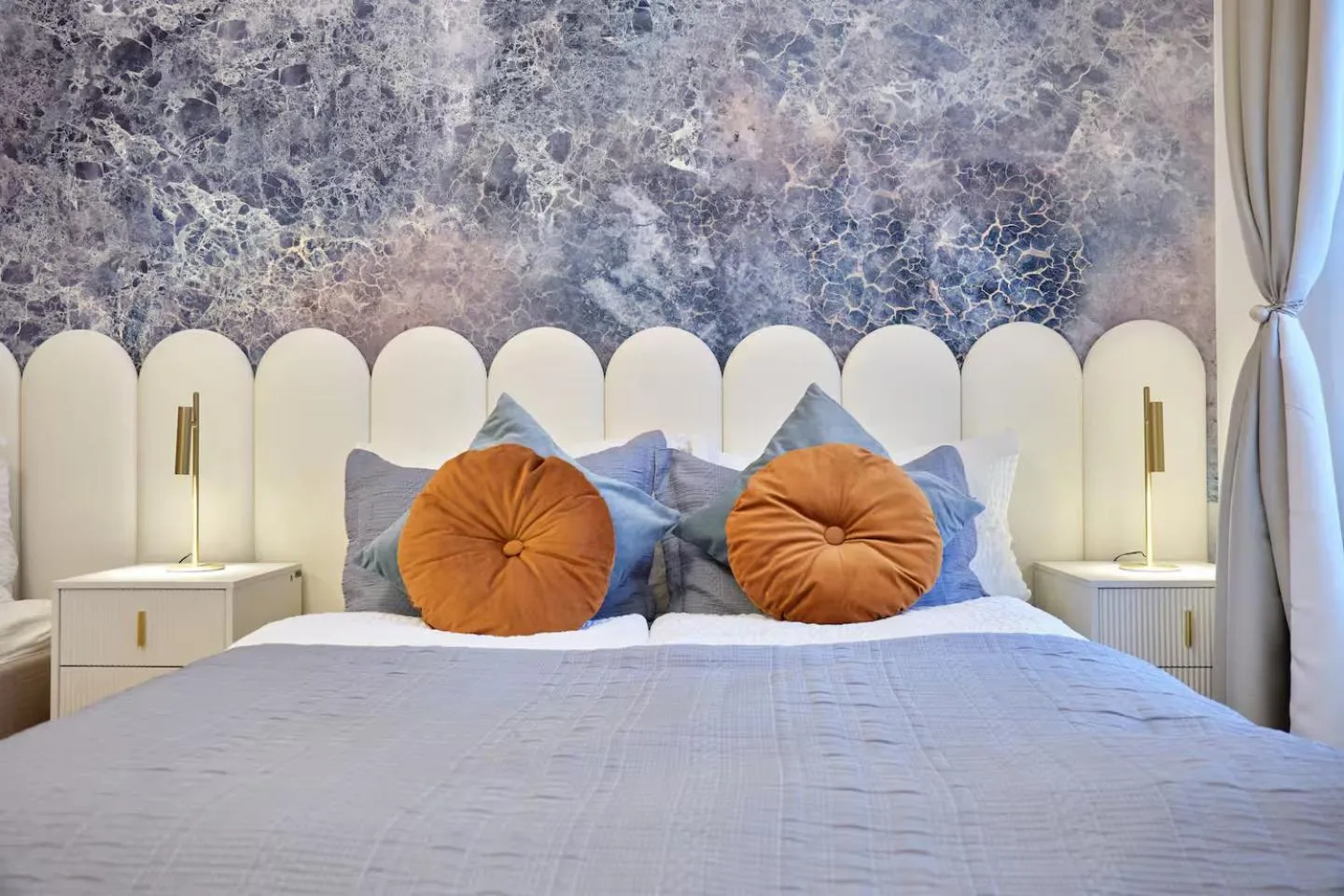 Bed in Art Hotel Vienna