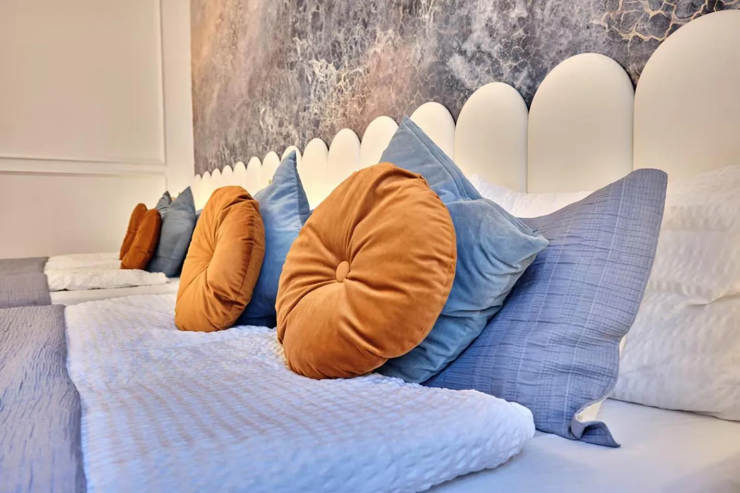 Bed in Art Hotel Vienna