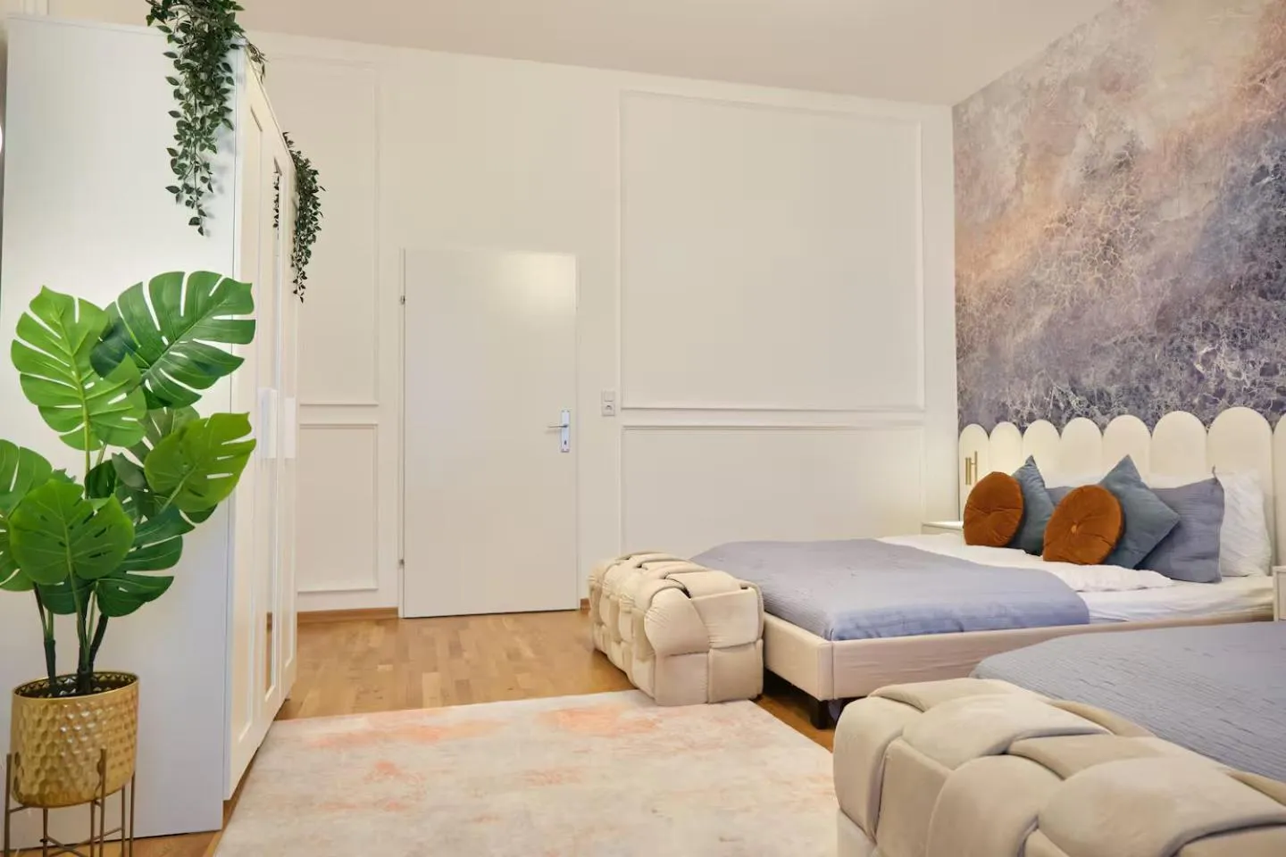 Bed in Art Hotel Vienna