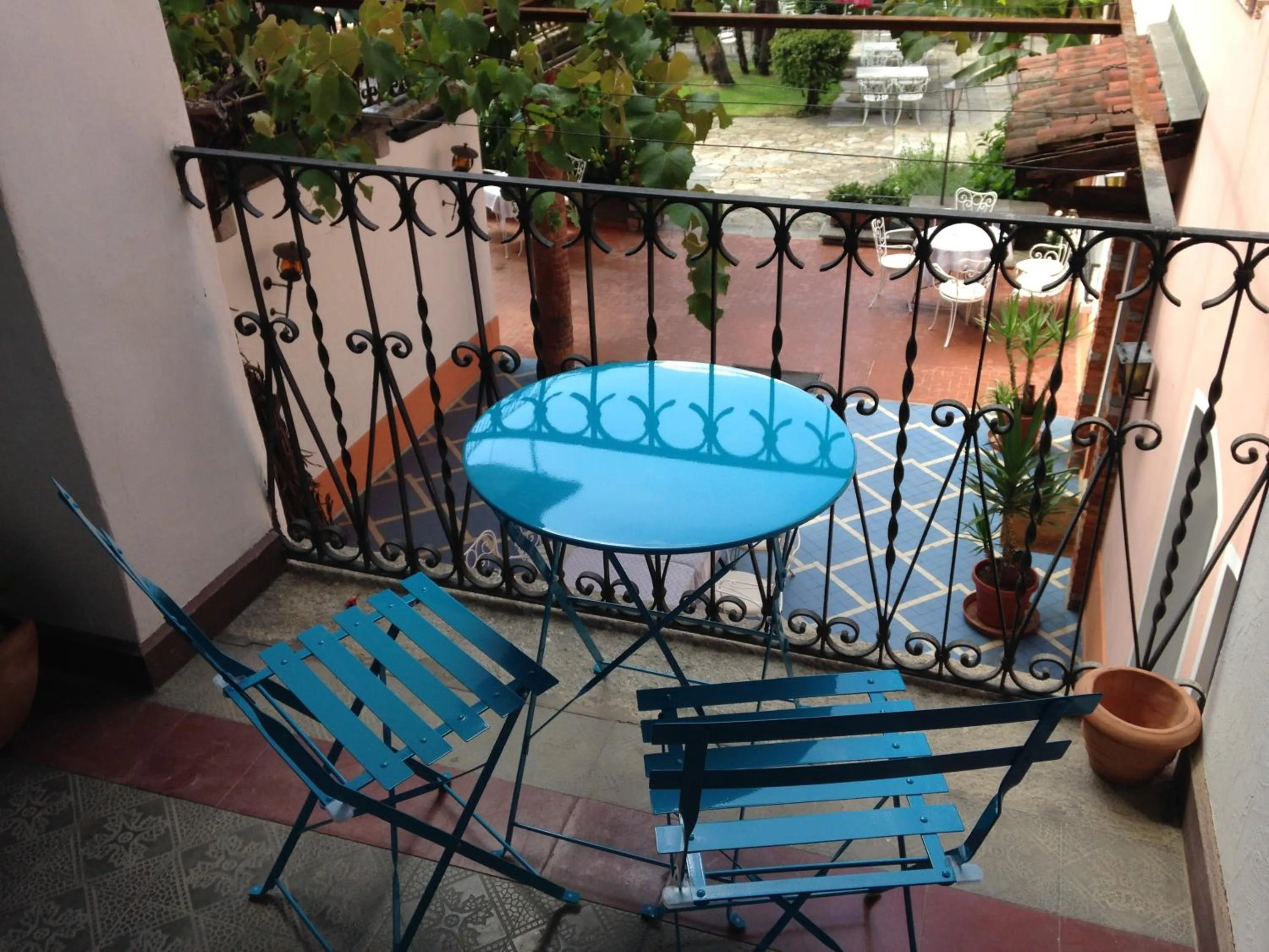 Balcony/Terrace in Albergo della Posta
