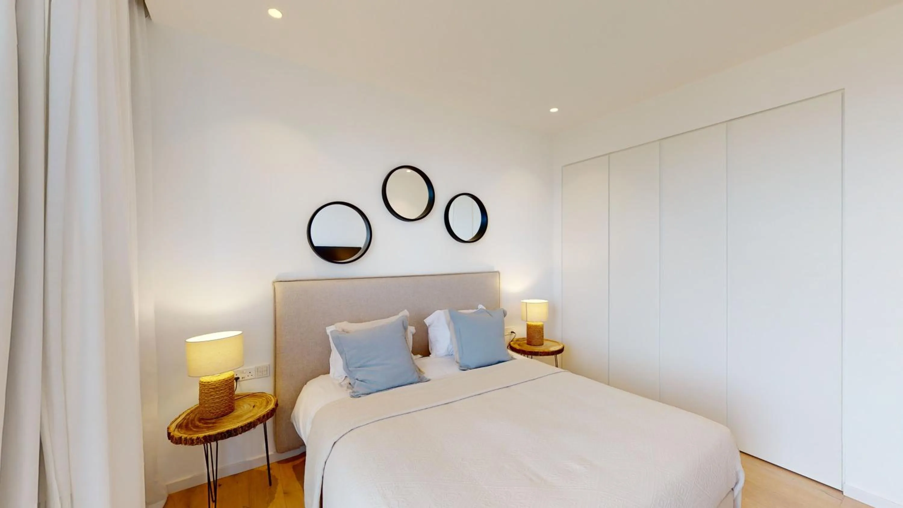 Bedroom, Bed in Periyiali Konnos Villas Beach Resort