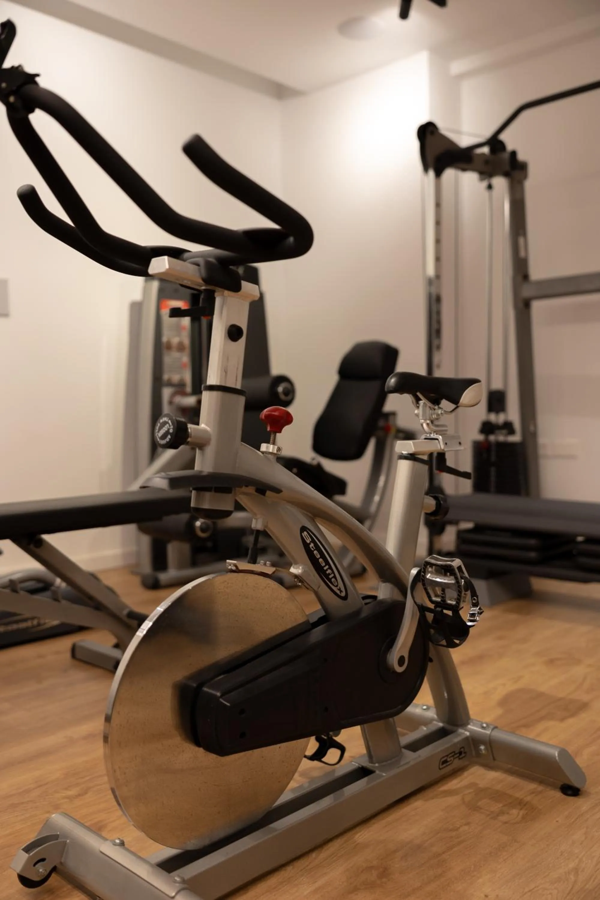 Fitness centre/facilities in Periyiali Konnos Villas Beach Resort