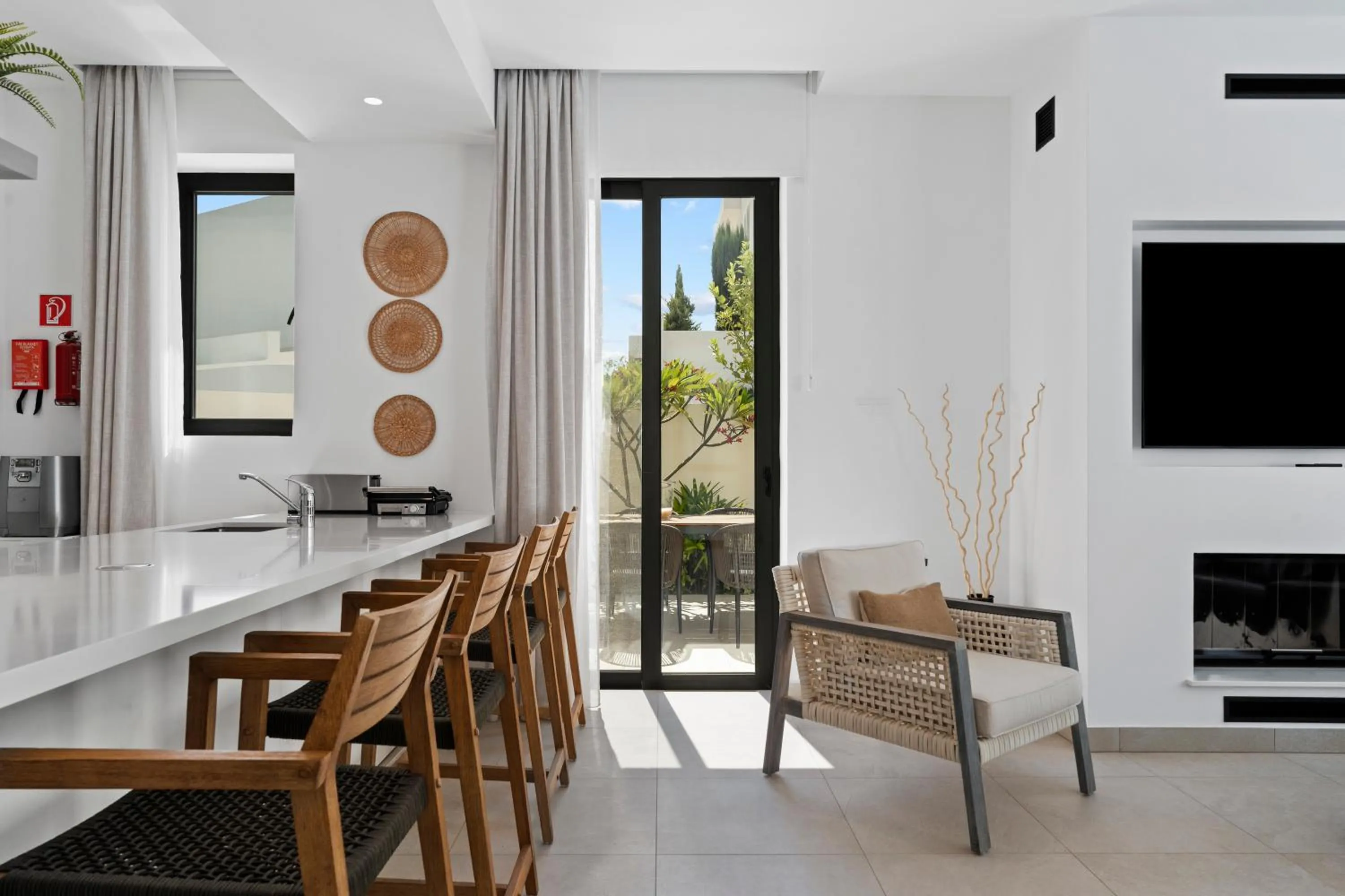 kitchen in Periyiali Konnos Villas Beach Resort