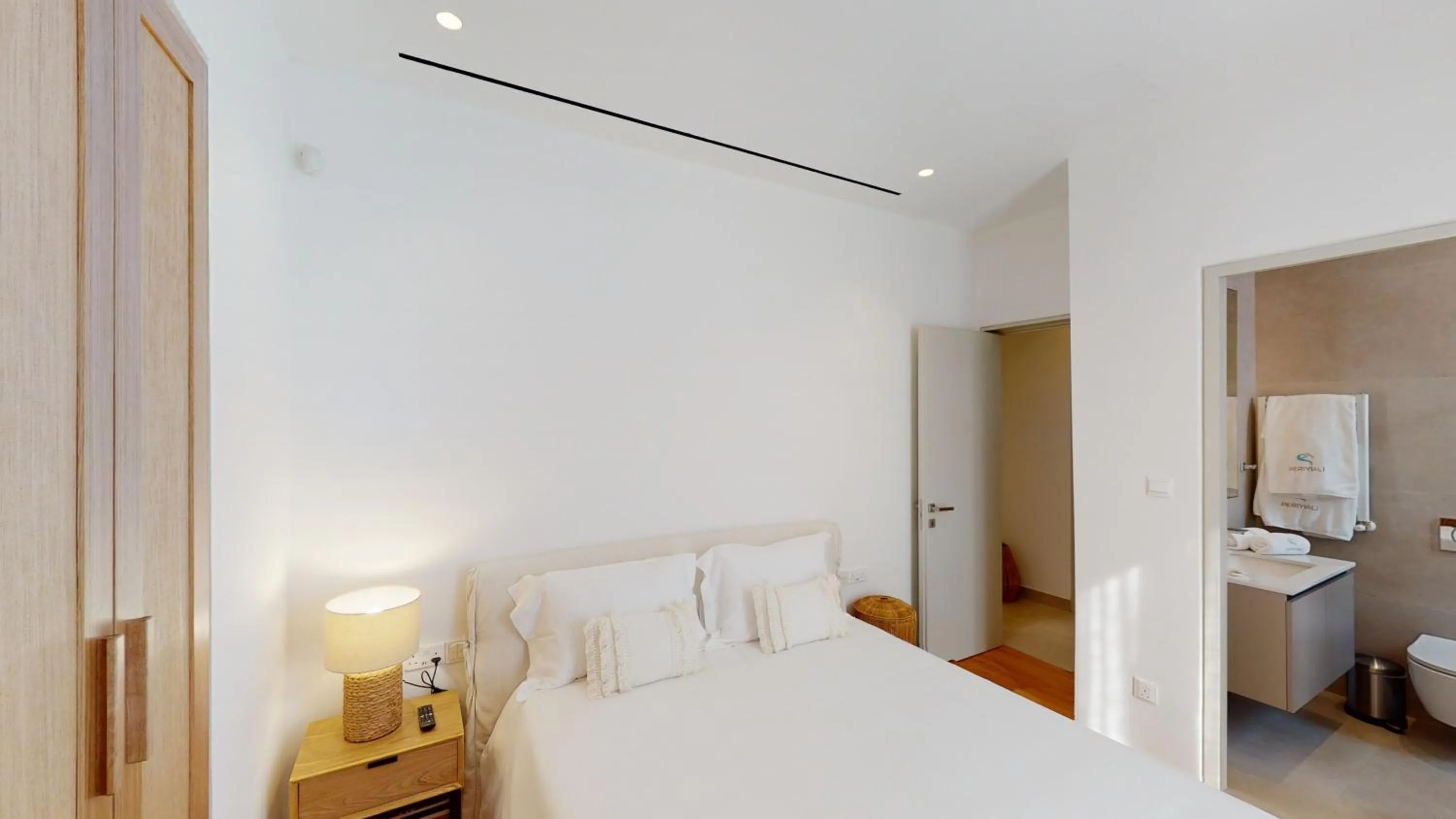 Bedroom, Bed in Periyiali Konnos Villas Beach Resort