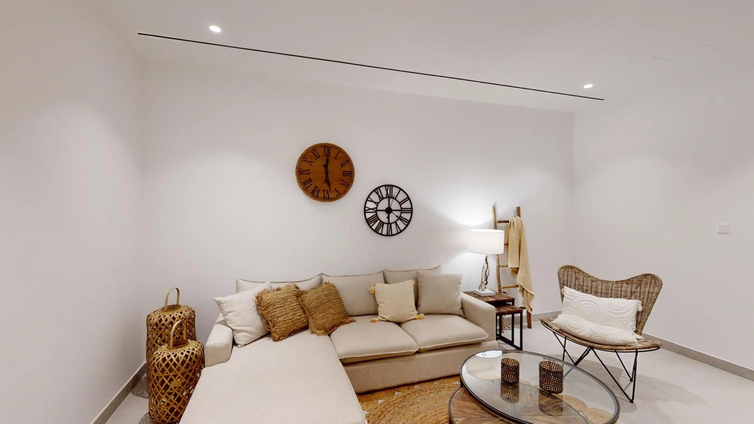 Seating area in Periyiali Konnos Villas Beach Resort