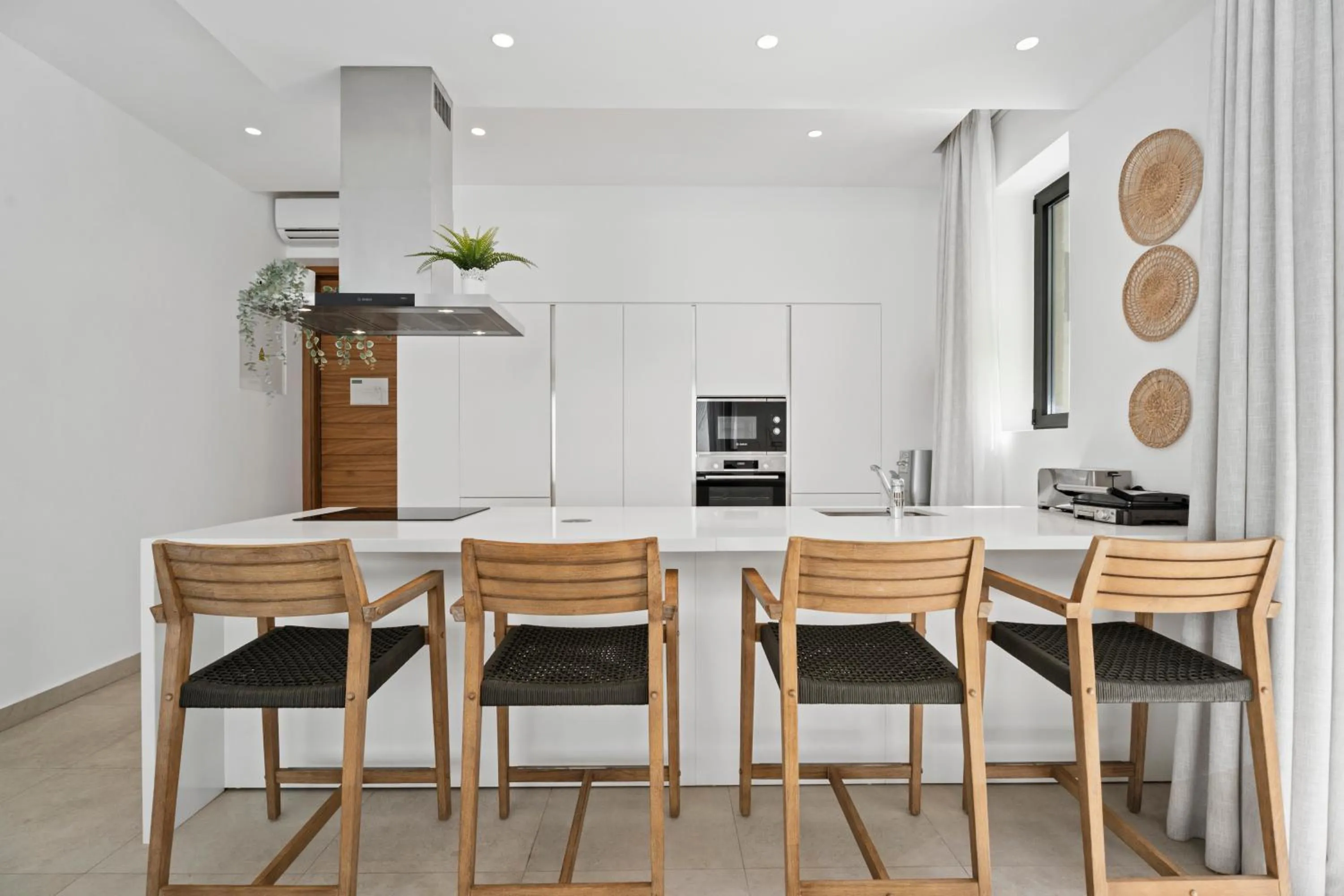 kitchen in Periyiali Konnos Villas Beach Resort