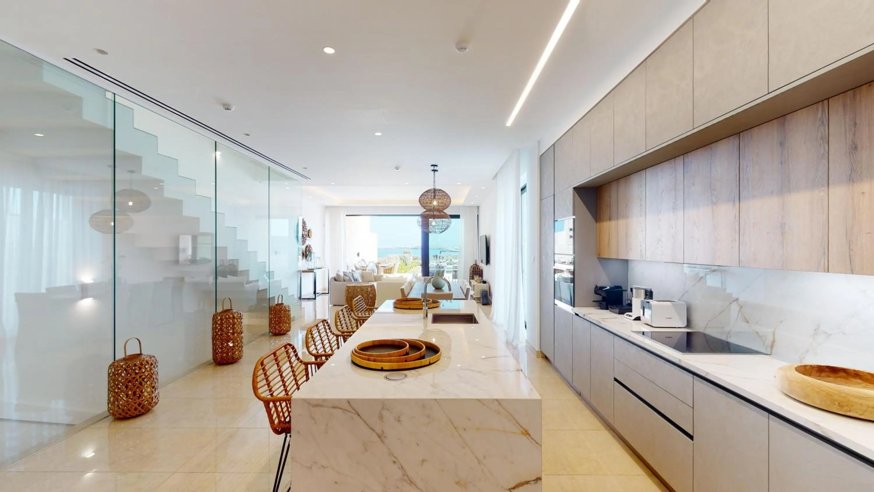 Dining area in Periyiali Konnos Villas Beach Resort