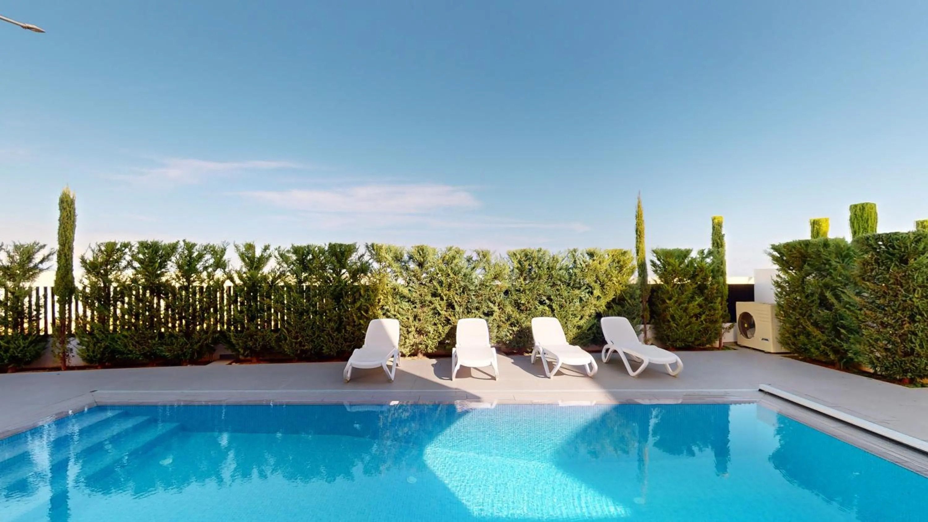 Swimming pool in Periyiali Konnos Villas Beach Resort