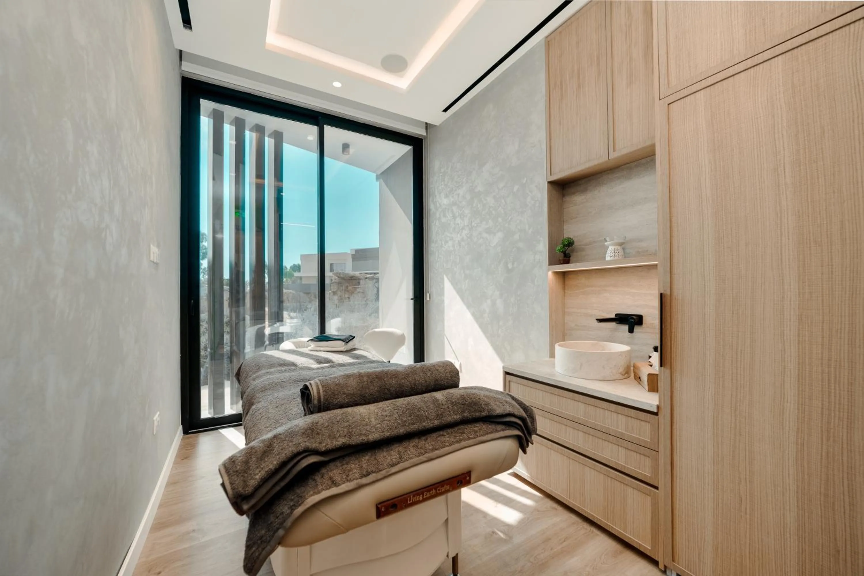 Spa and wellness centre/facilities in Periyiali Konnos Villas Beach Resort