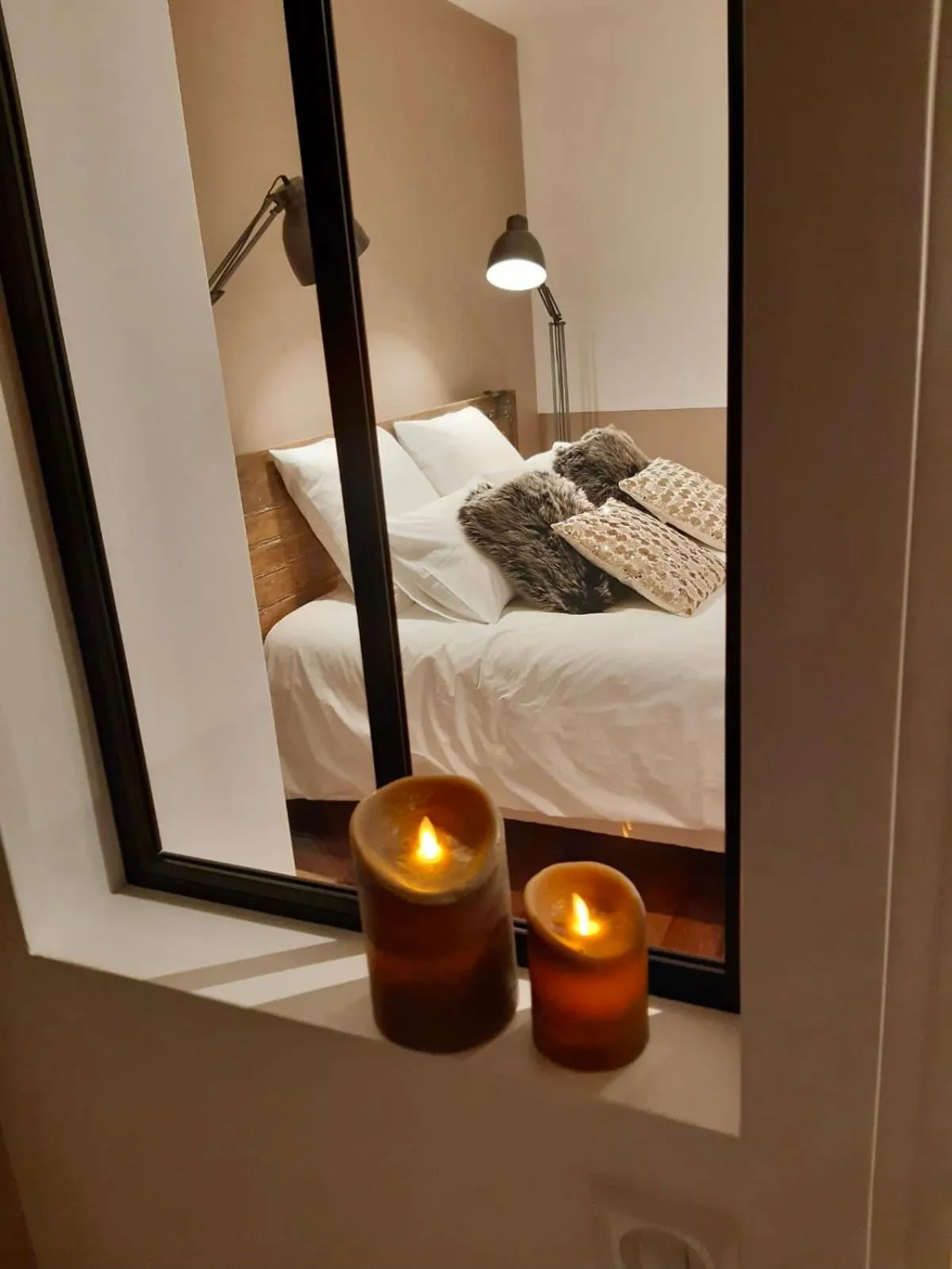 Bedroom, Bed in L'Atelier des Magnolias