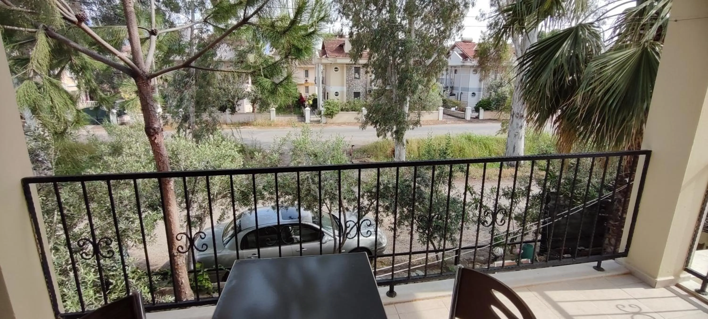 Balcony/Terrace in çileks apart otel