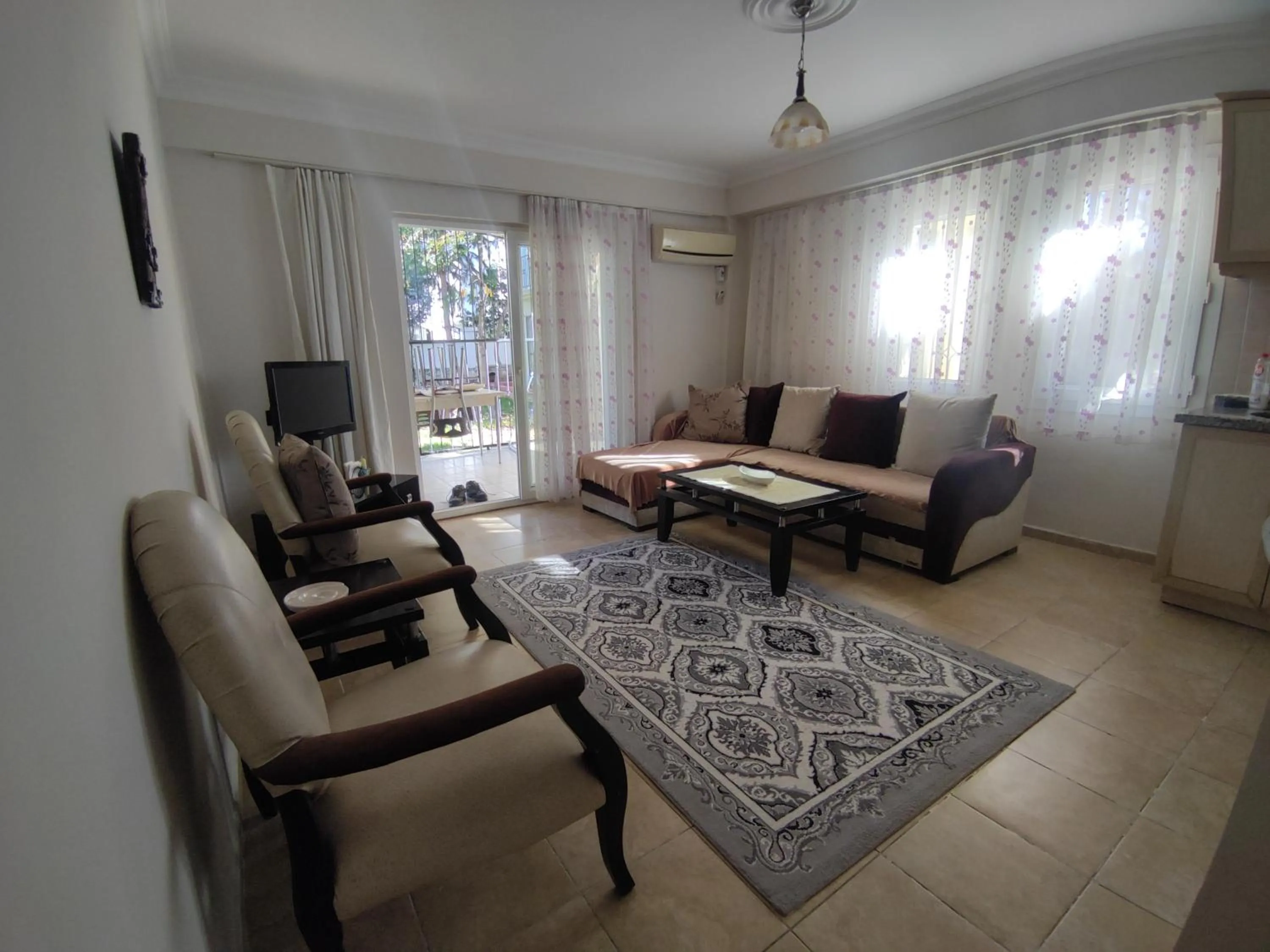 Living room in çileks apart otel