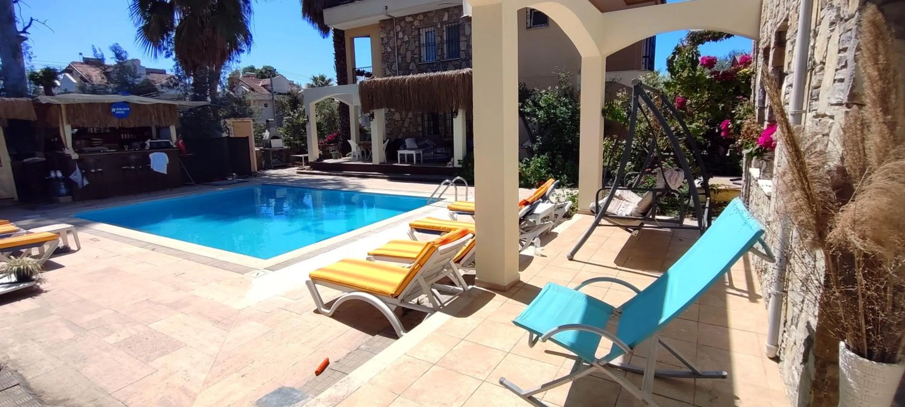 Swimming pool in çileks apart otel