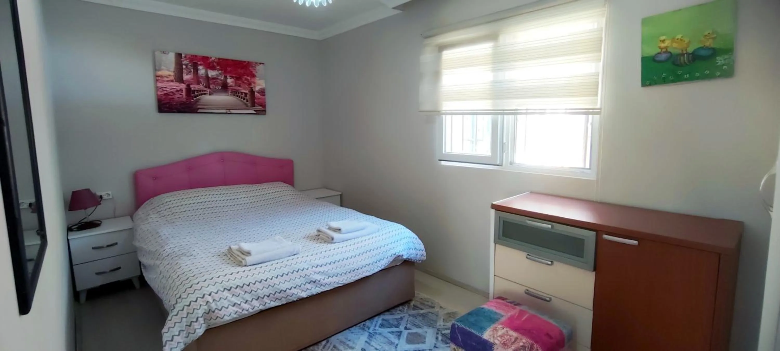 Bedroom, Bed in çileks apart otel