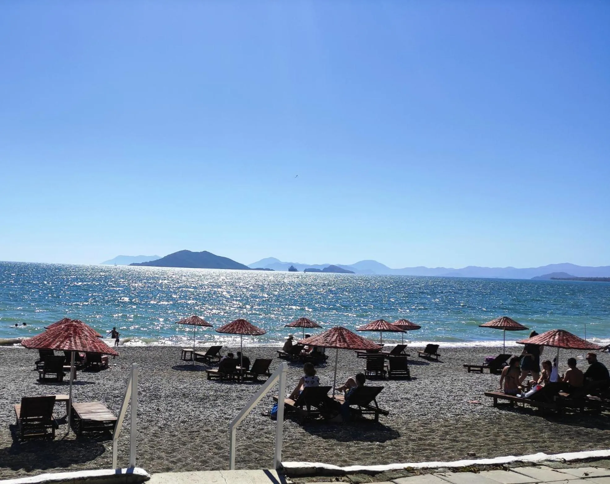 Beach in çileks apart otel