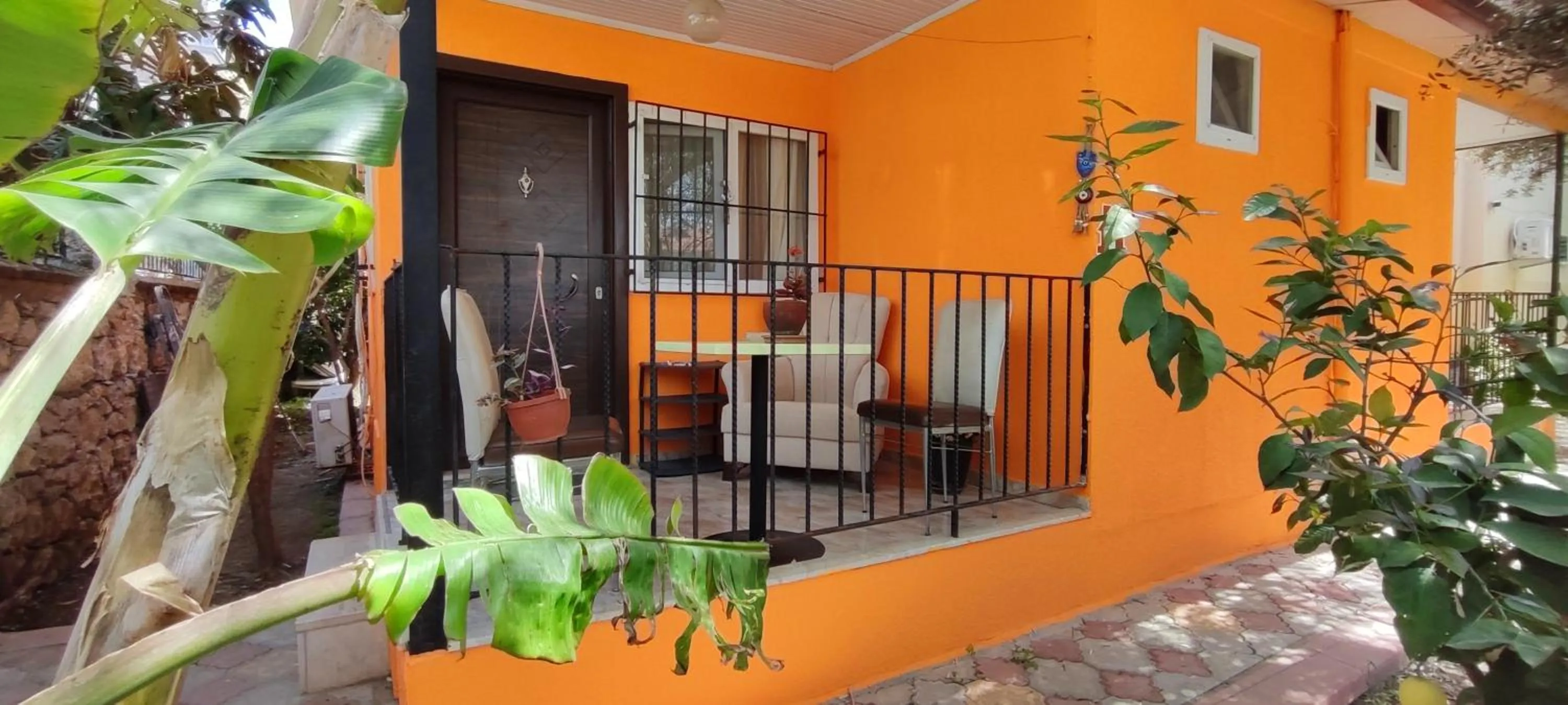 Balcony/Terrace in çileks apart otel