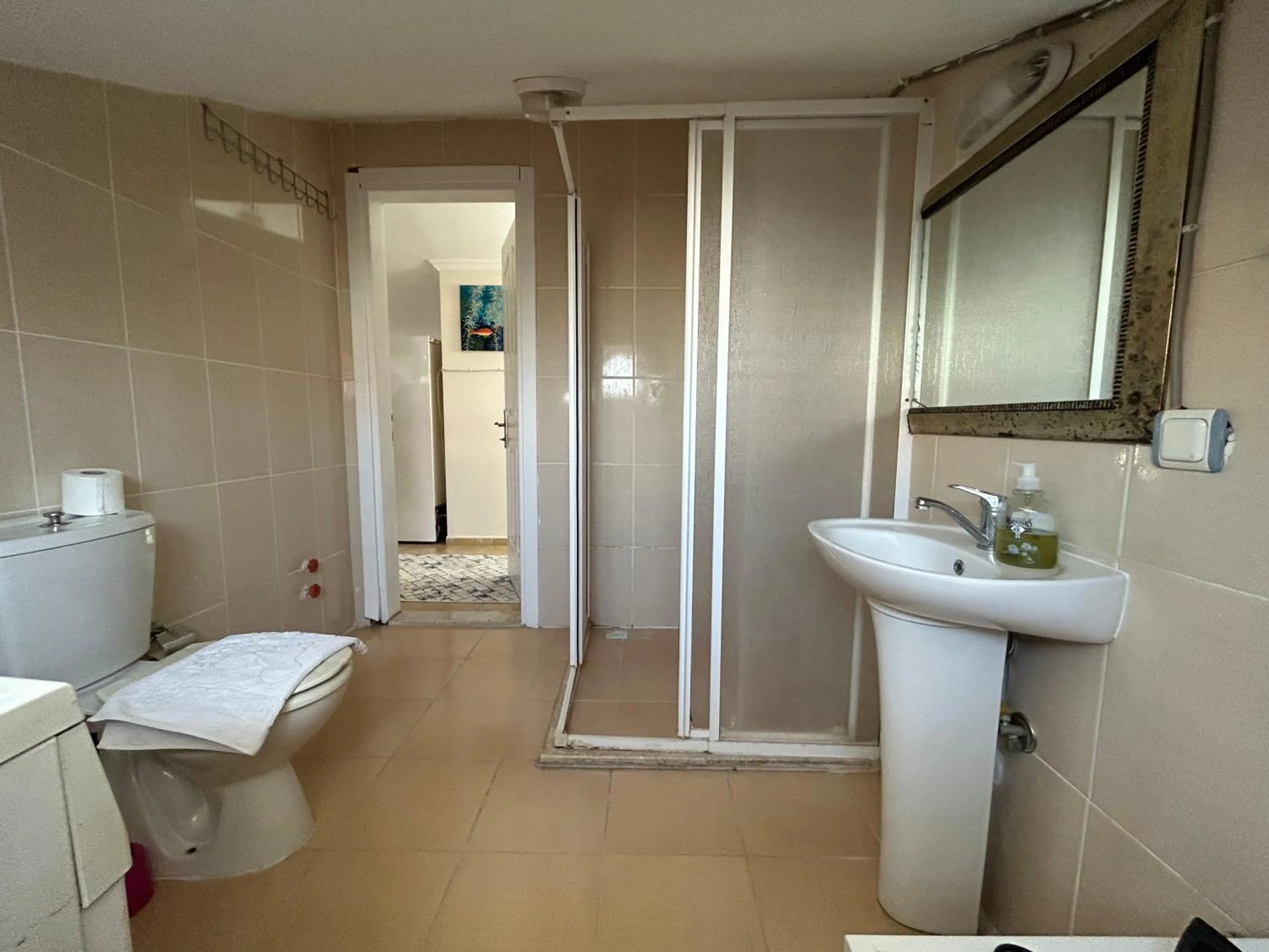 Bathroom in çileks apart otel