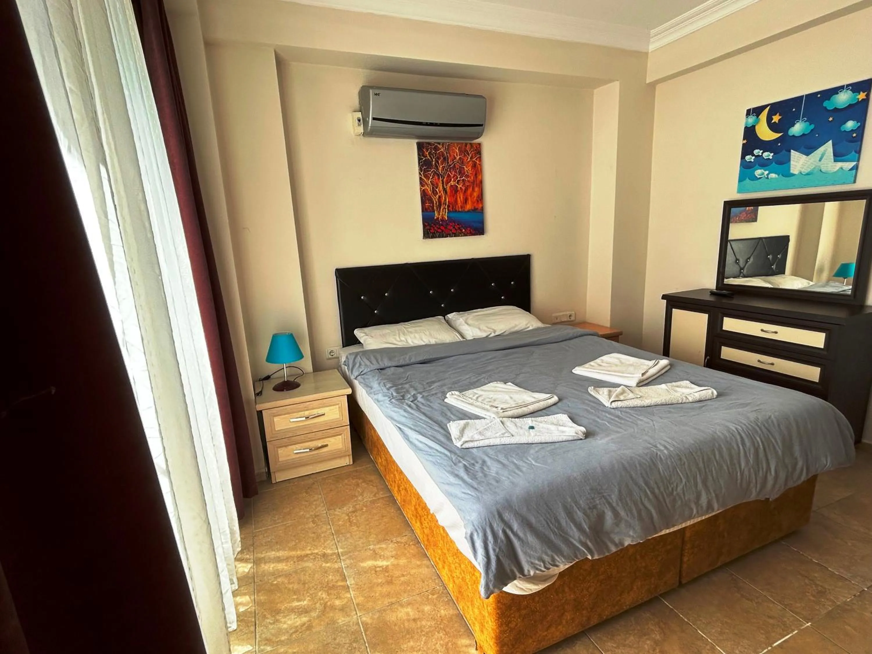 Bed in çileks apart otel