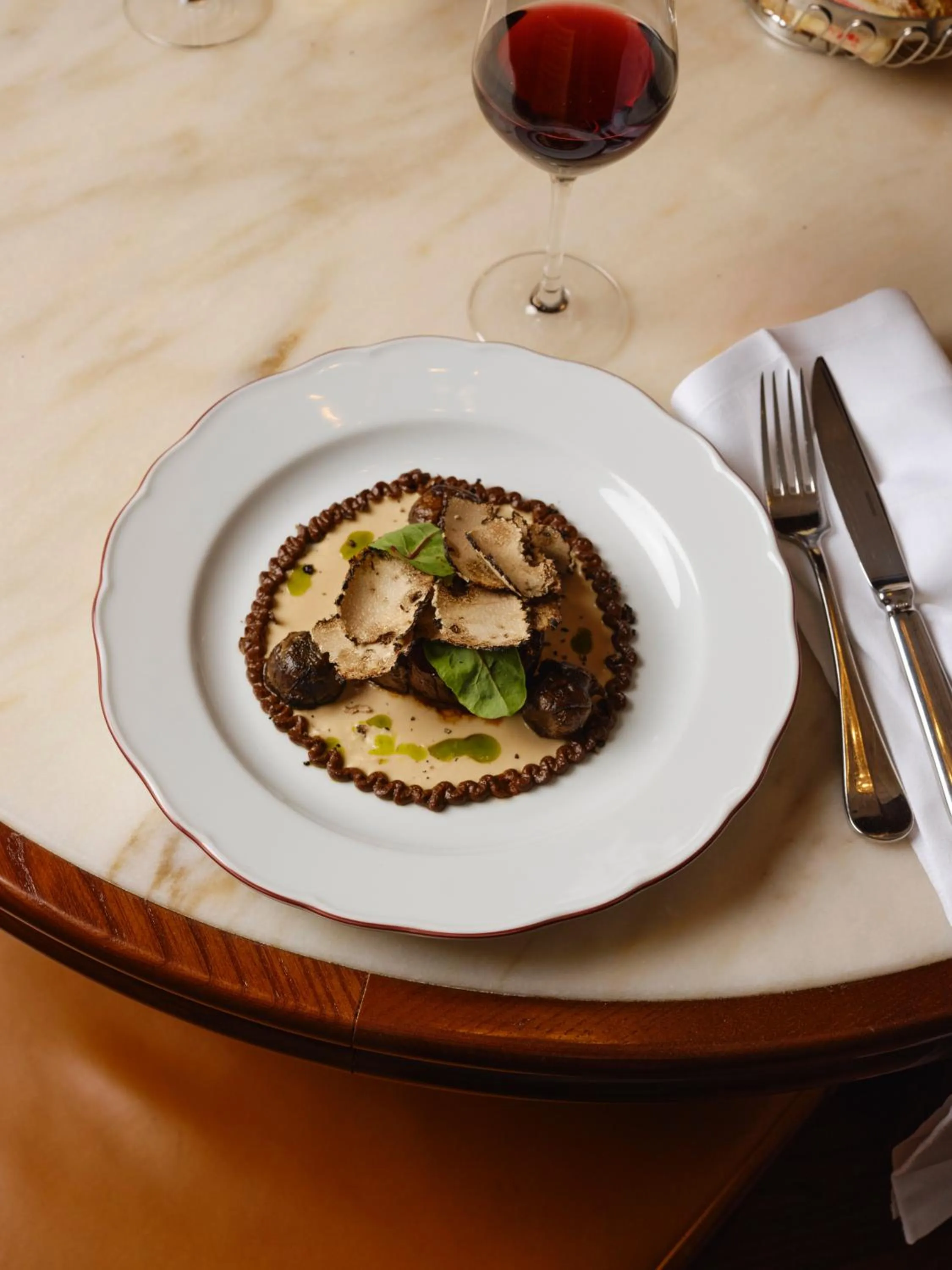 Food close-up in Miiro Palais Rudolf NEW OPENING