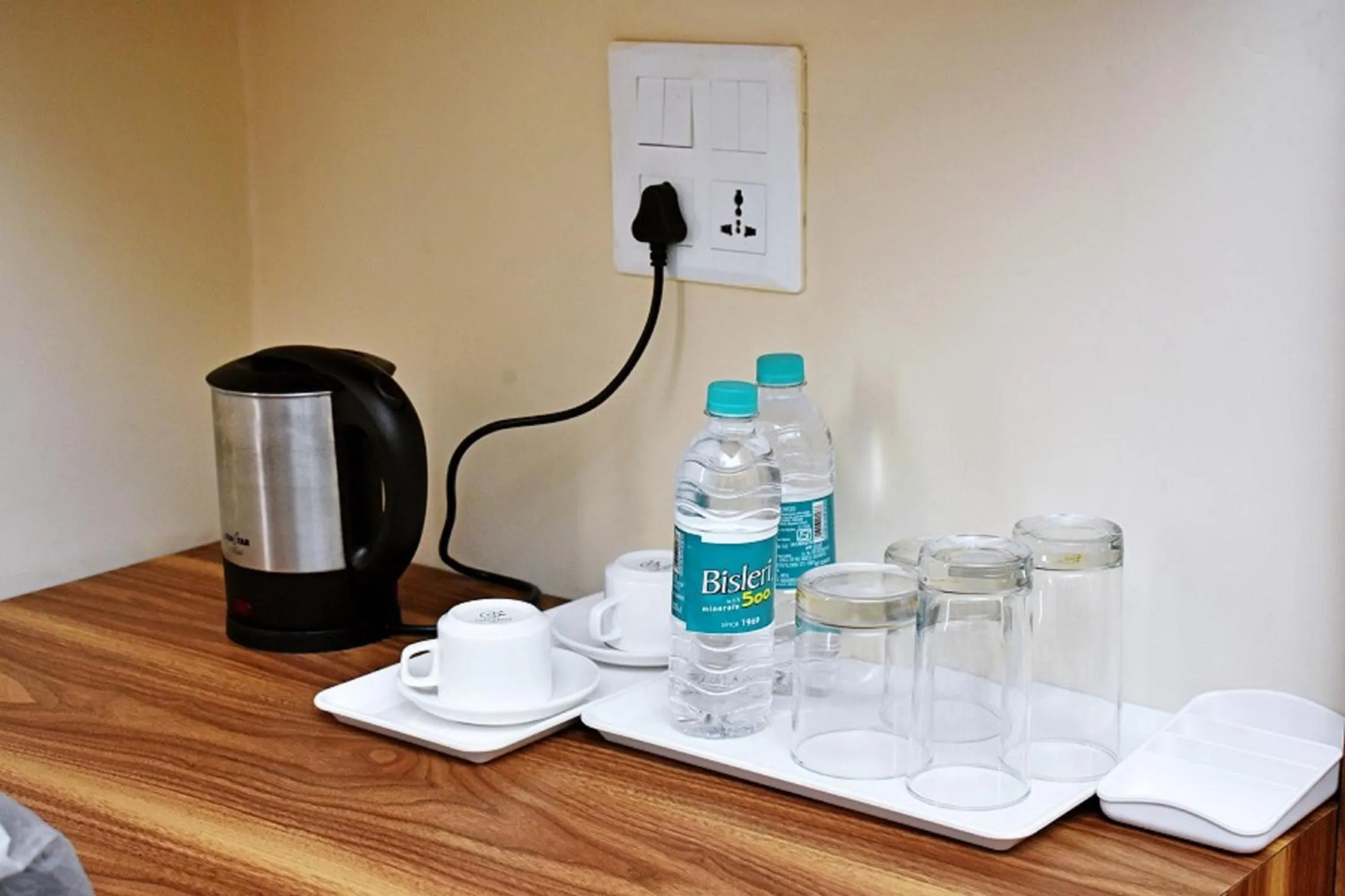 Coffee/tea facilities in Hotel KB Palace