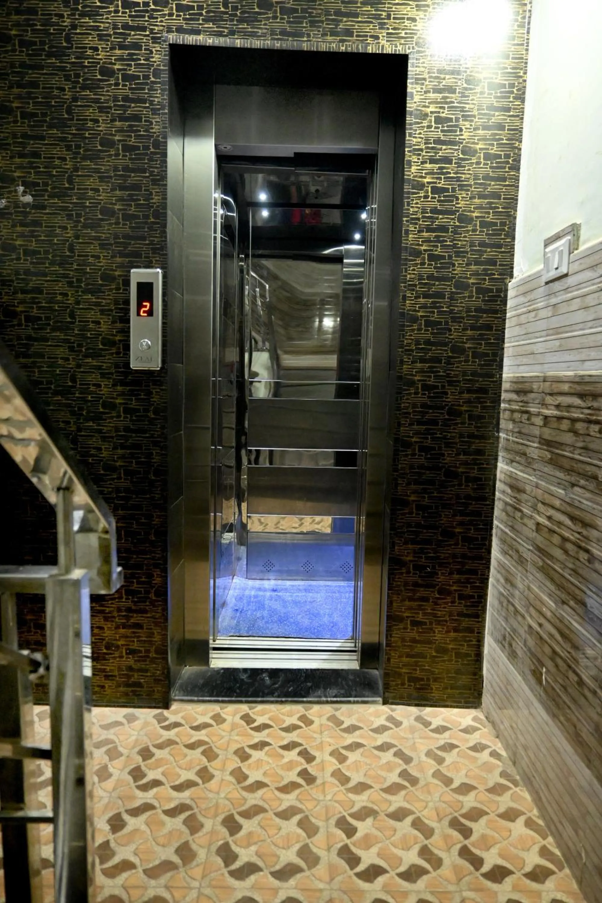 elevator in Hotel KB Palace