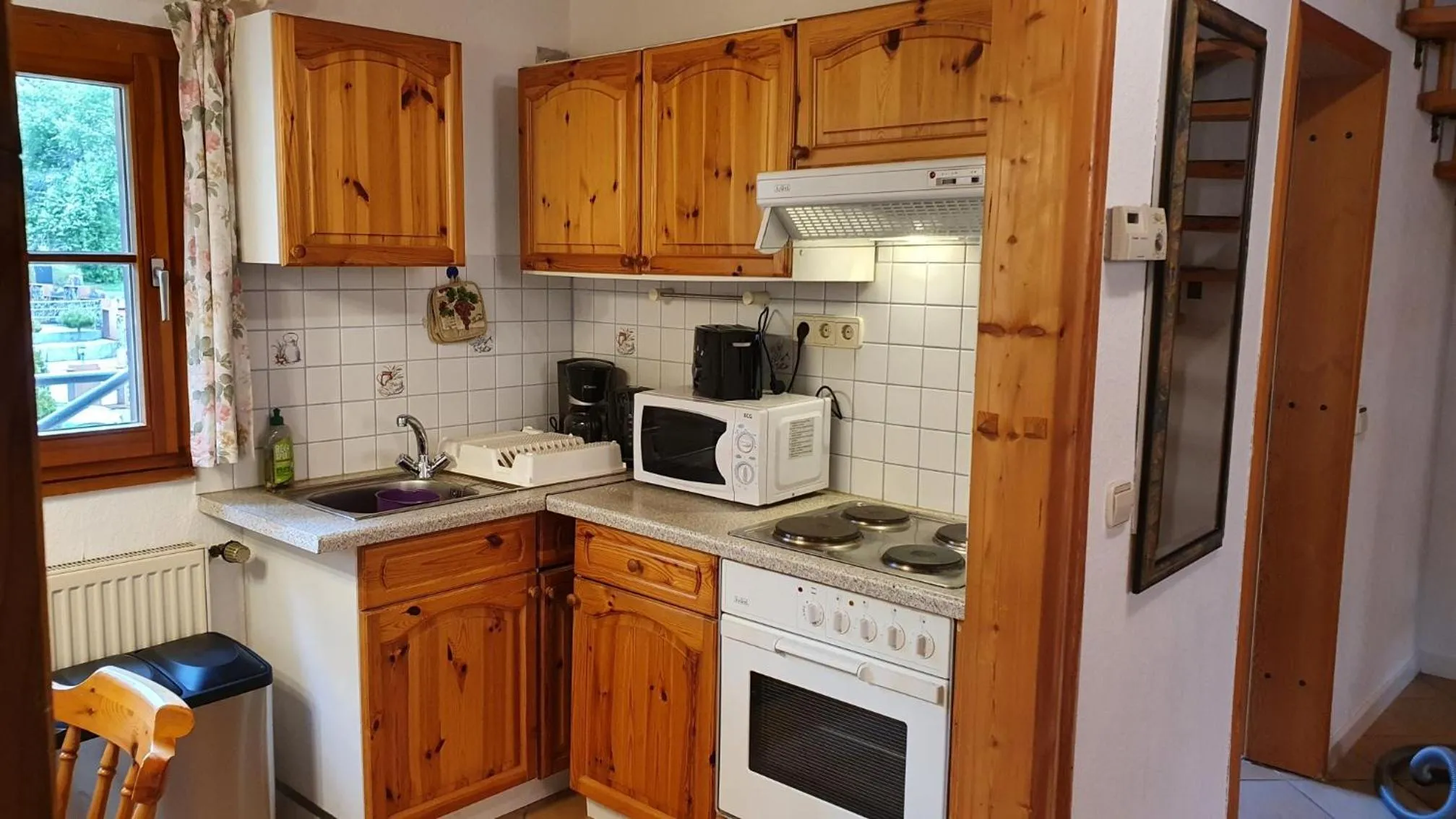 Kitchen or kitchenette in Landgasthof zum Dorfkrug