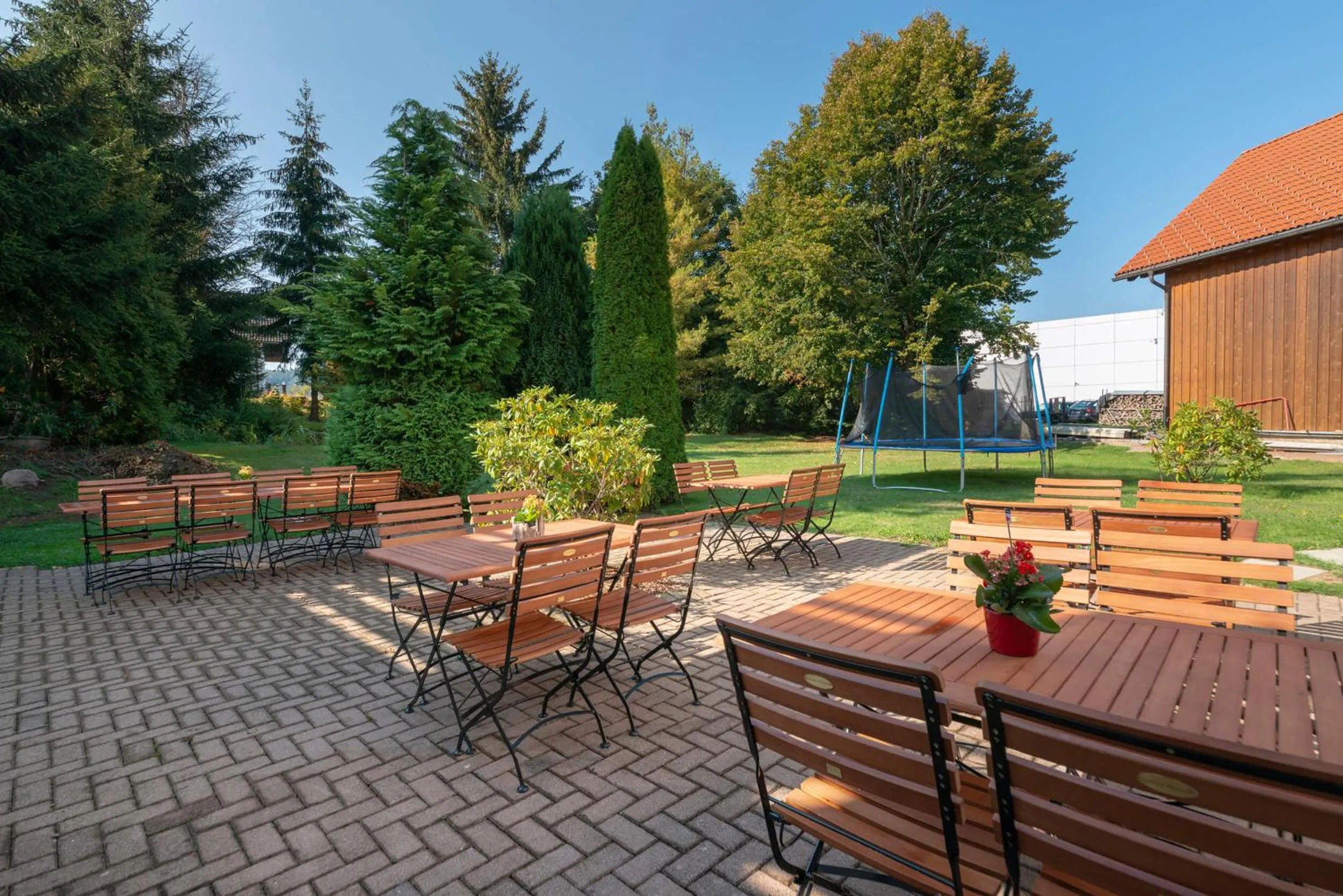 Patio in Landgasthof zum Dorfkrug