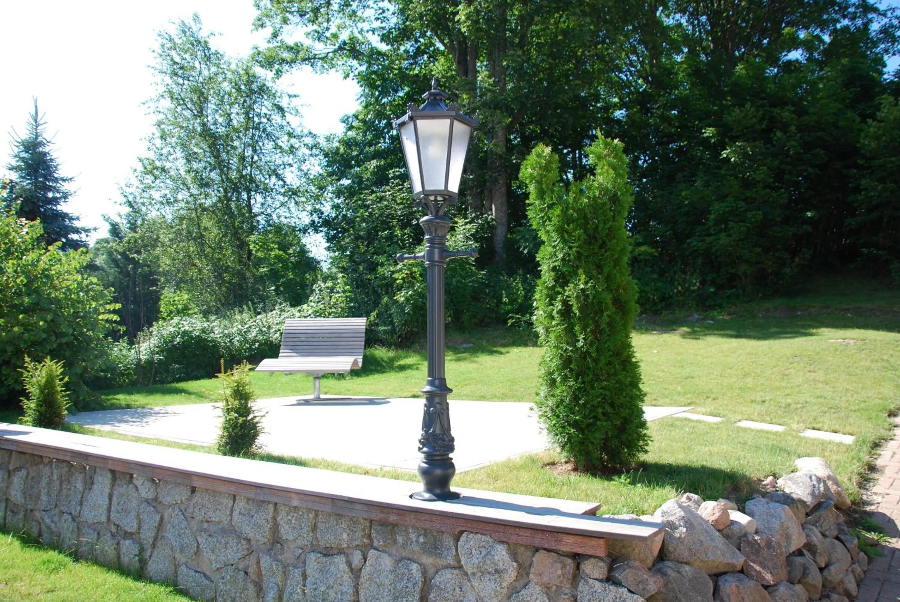 Garden in Landgasthof zum Dorfkrug