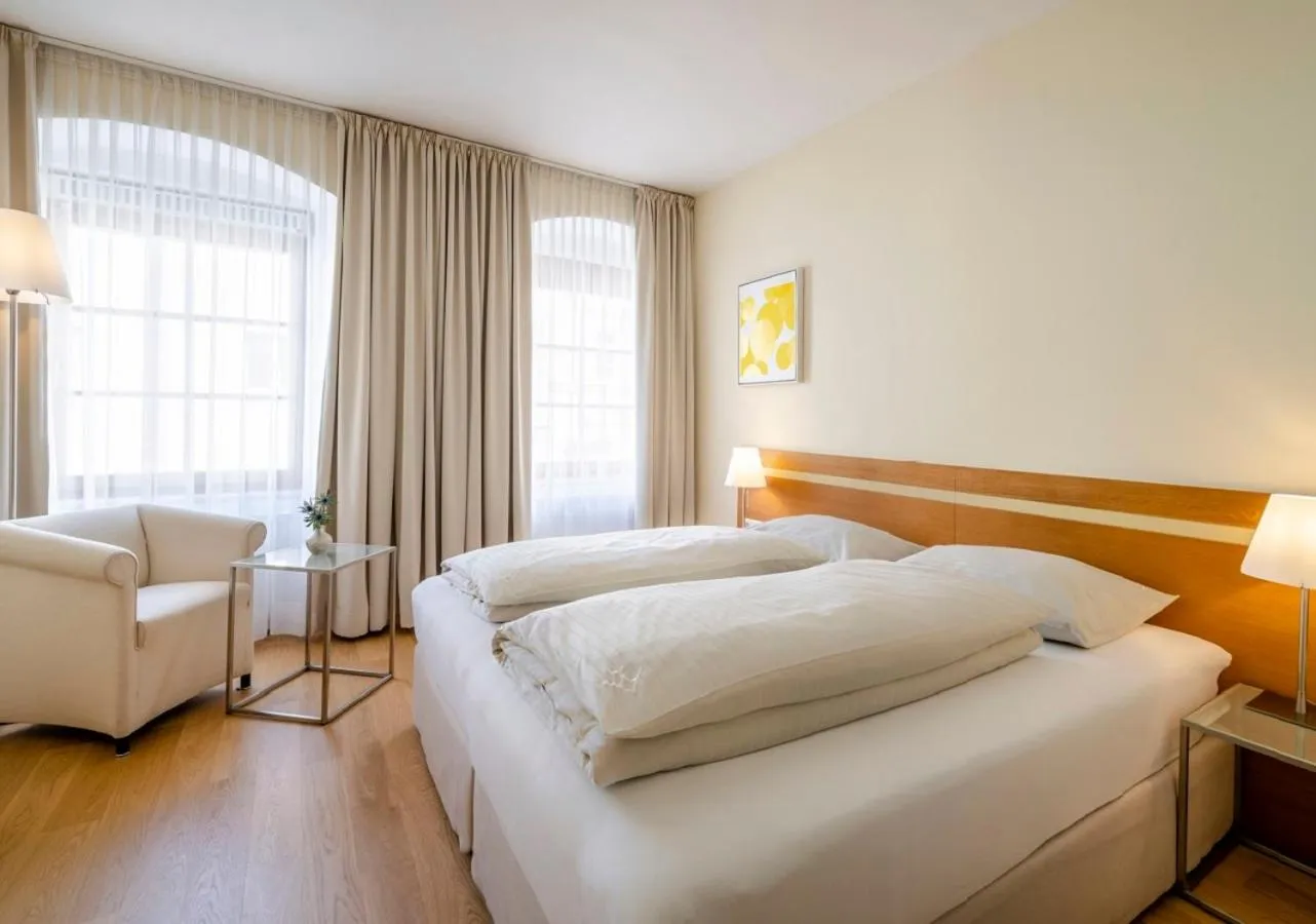 Bed in Boutique Hotel Hauser