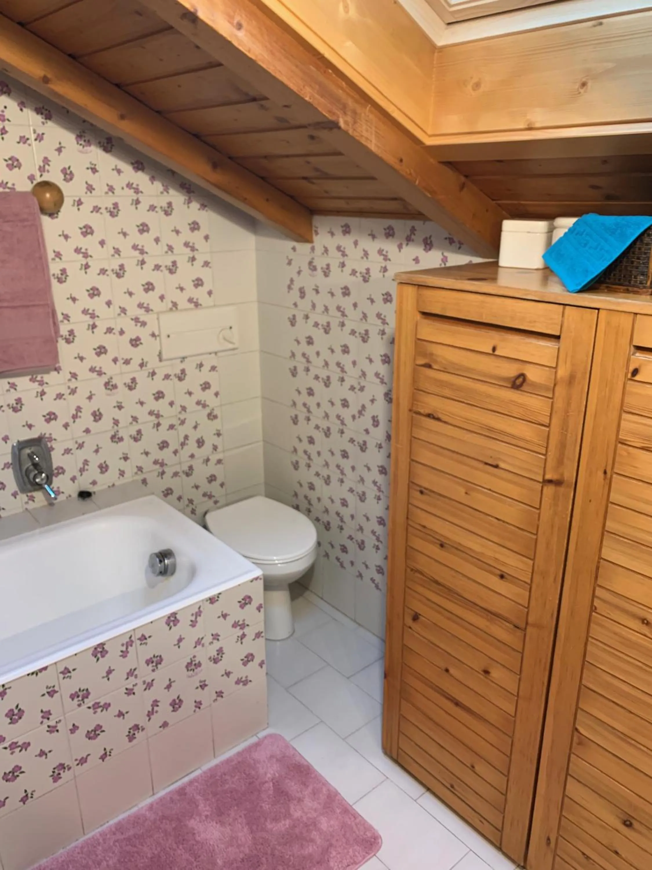 Bathroom in Mansarda D&D Bormio