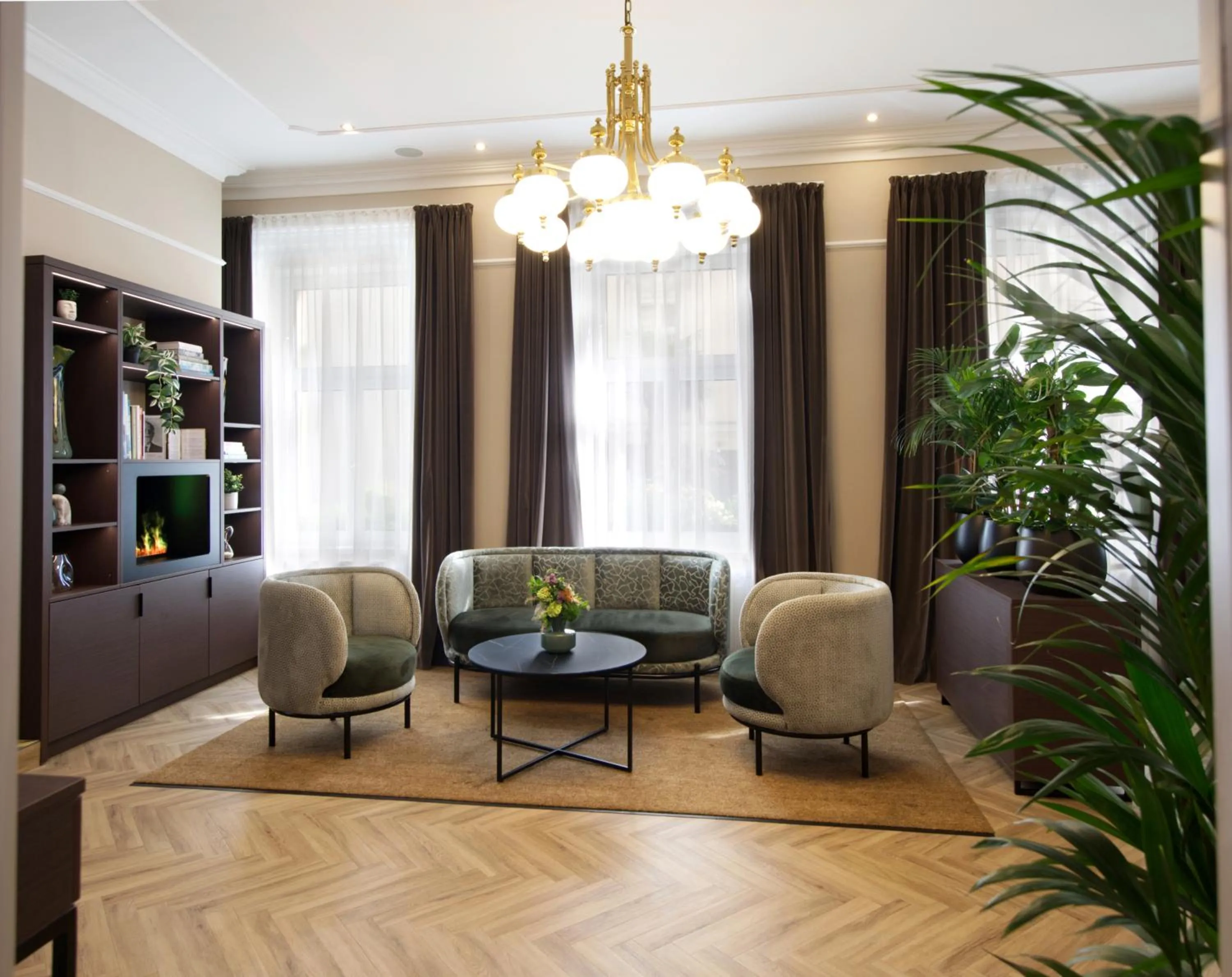 Lobby or reception in Drei Kronen Hotel Wien City