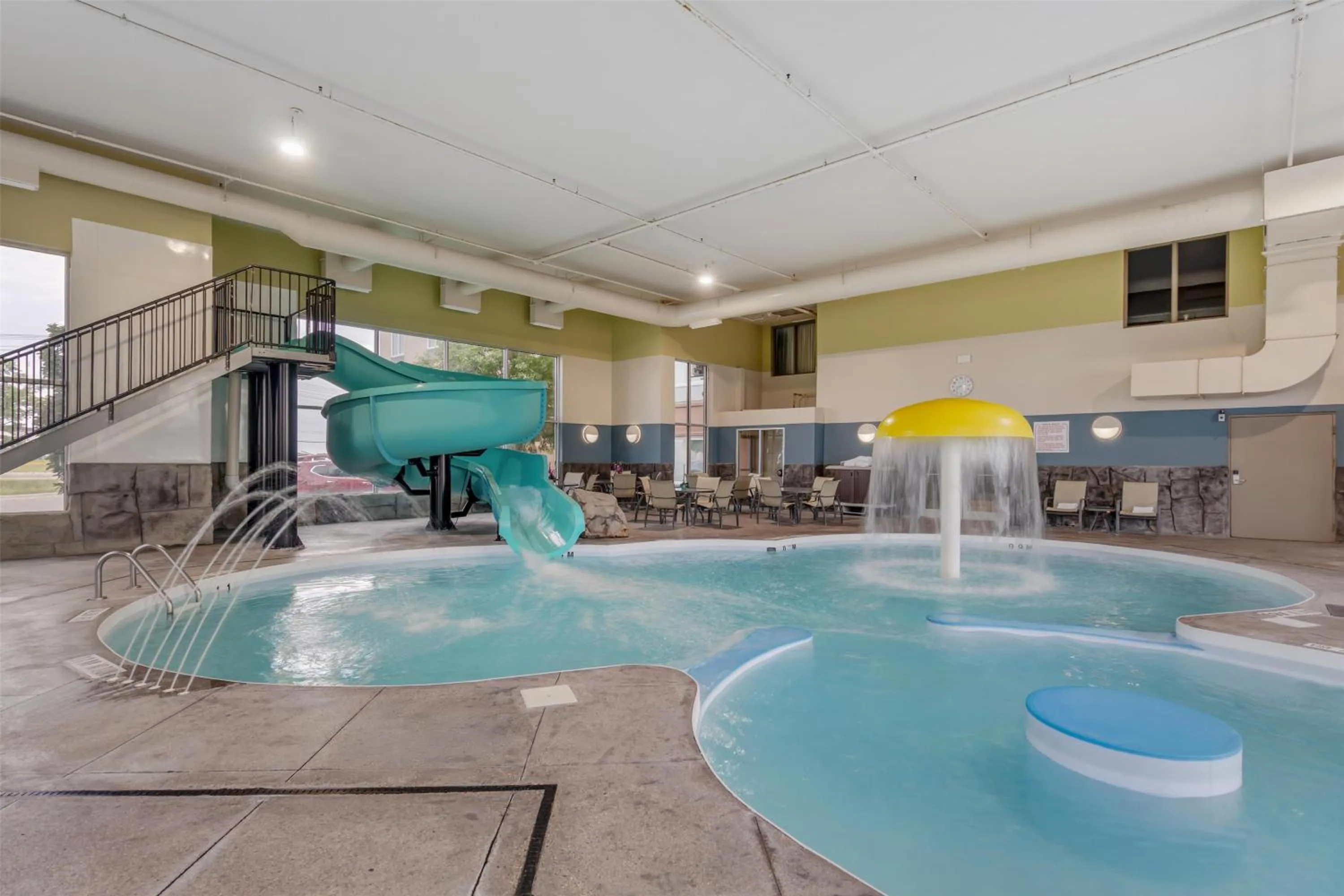 Pool view in Best Western Plus Winnipeg West