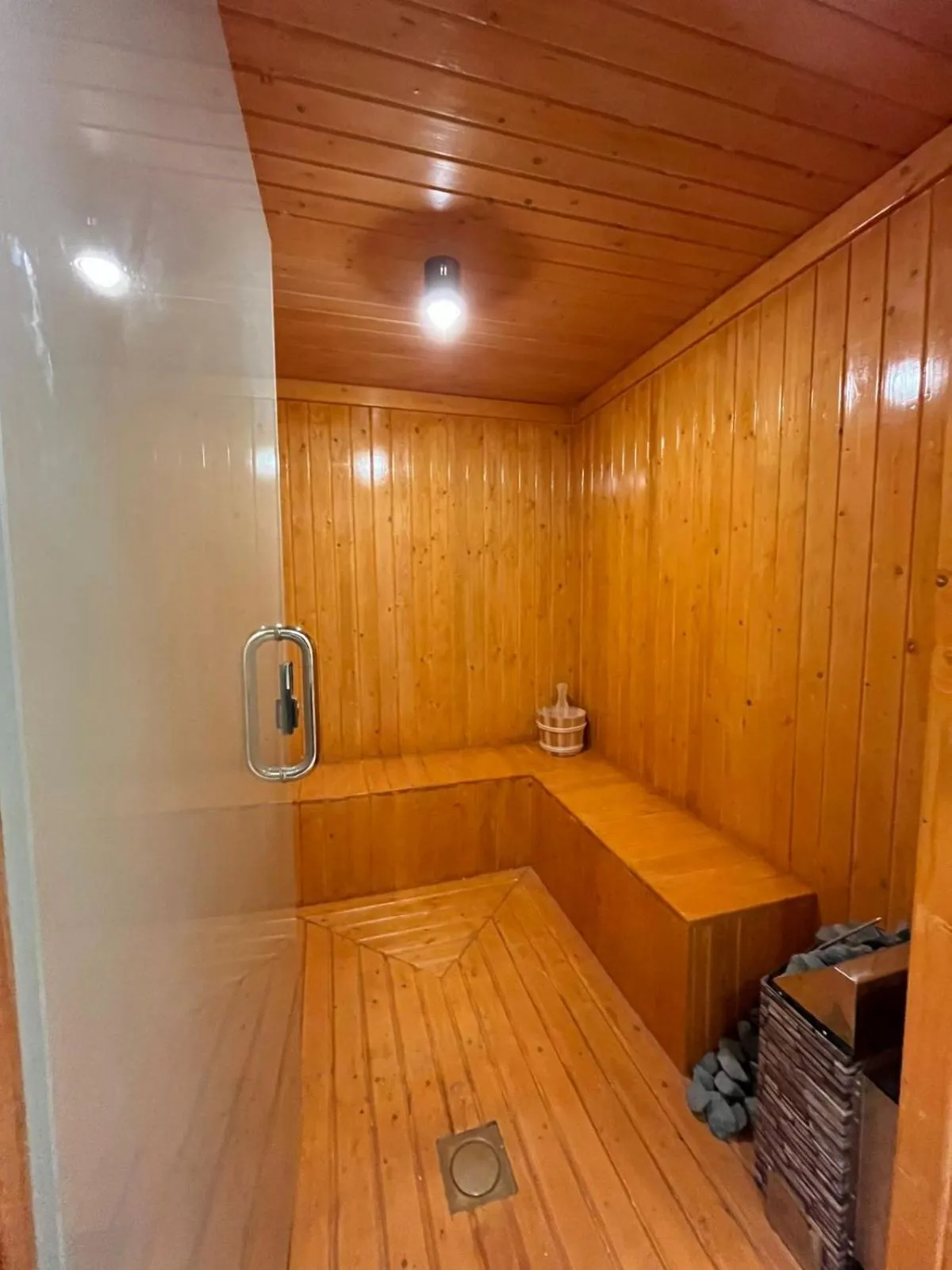 Sauna in Olive Tree Hotel