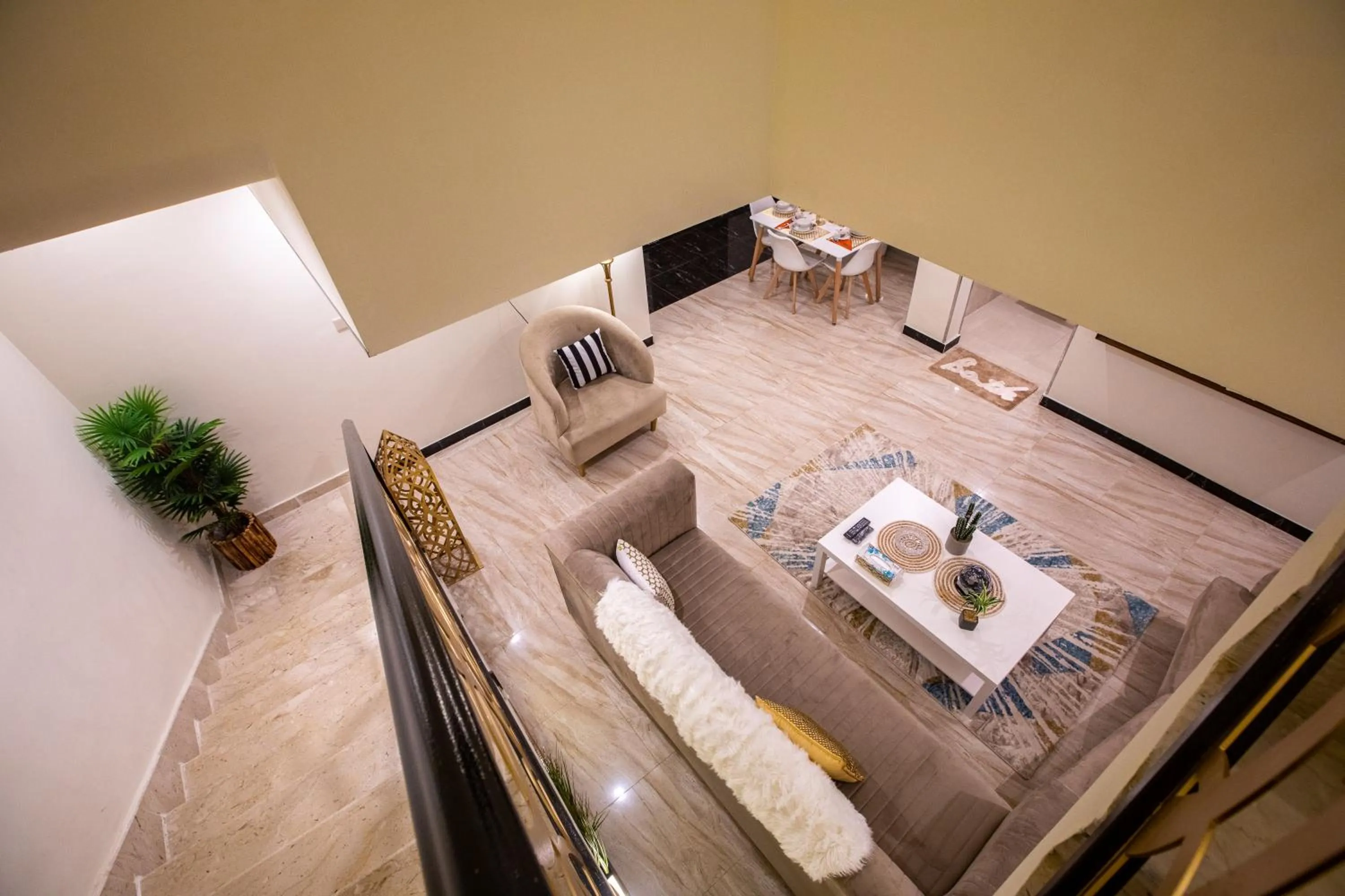 Bed in Olive Tree Hotel