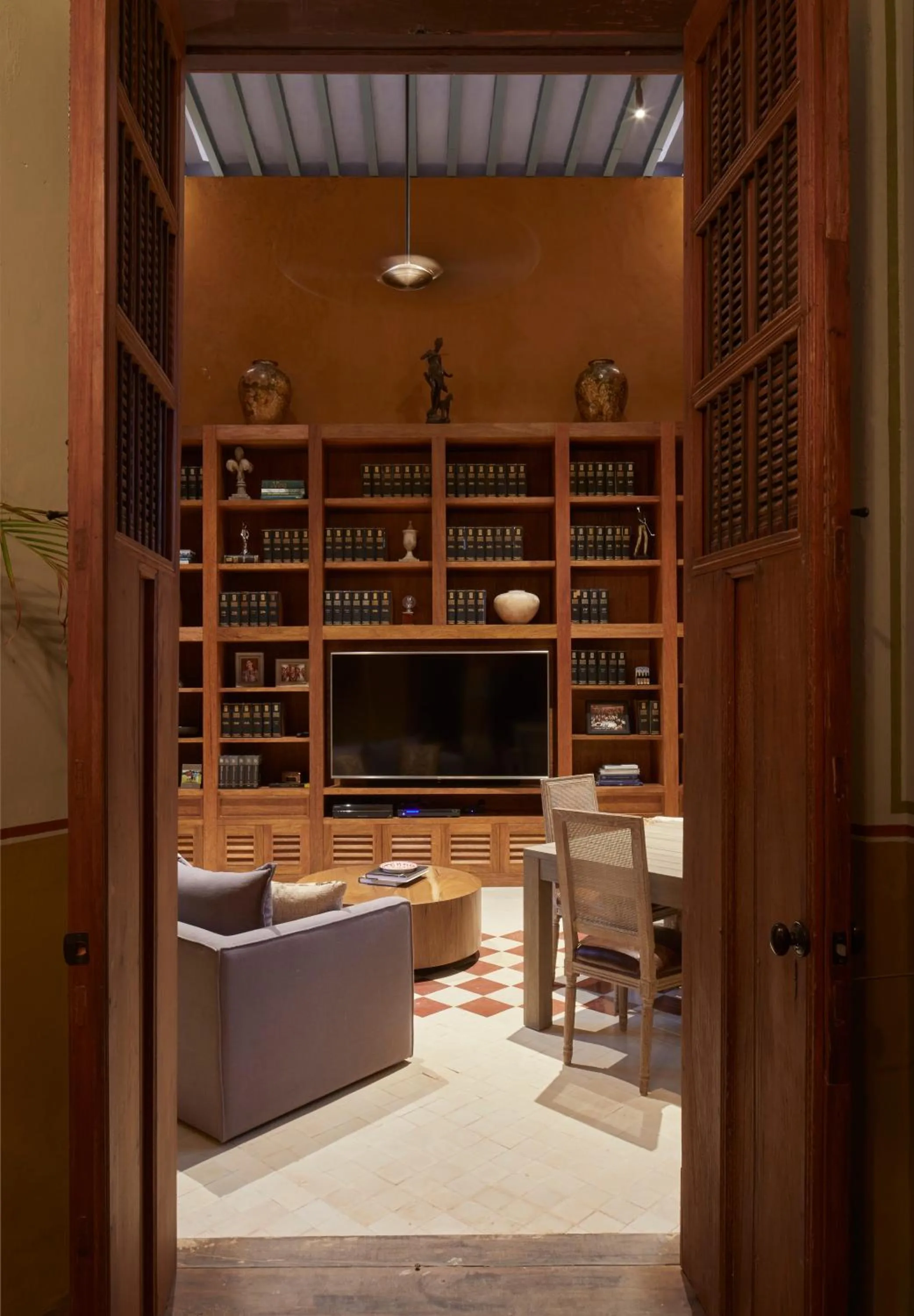 Library in Hacienda San Antonio Hool