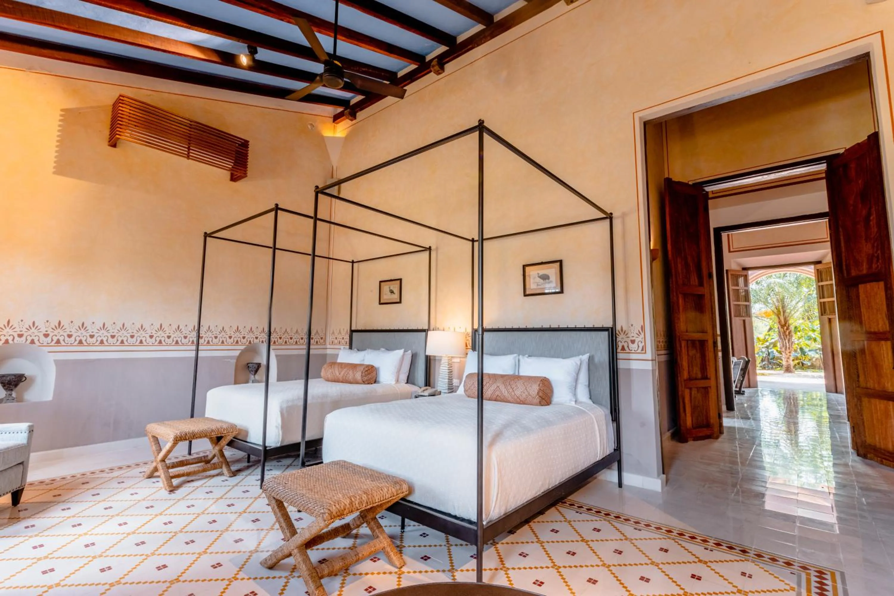 Photo of the whole room, Bed in Hacienda San Antonio Hool