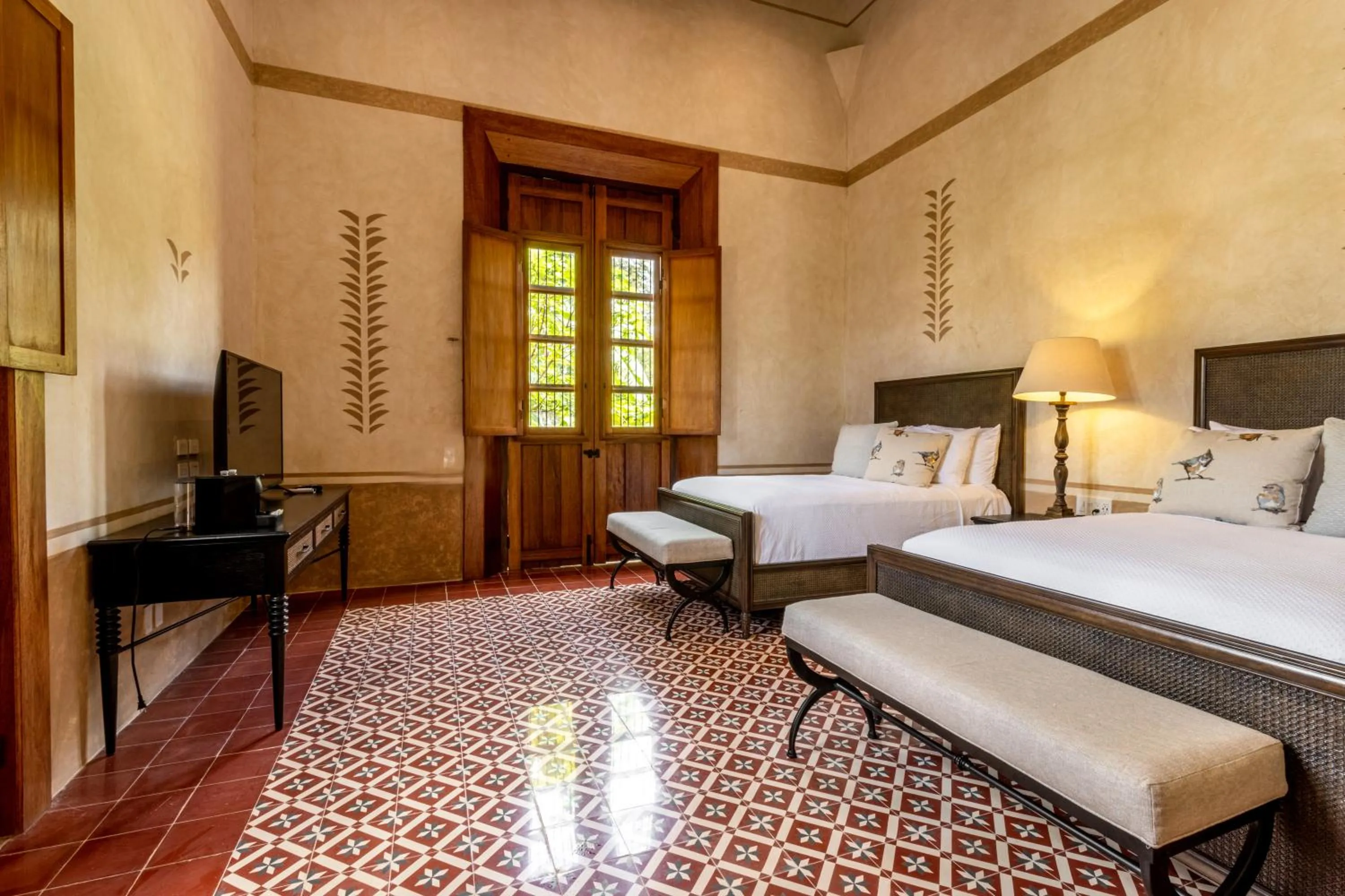 Bedroom, Bed in Hacienda San Antonio Hool