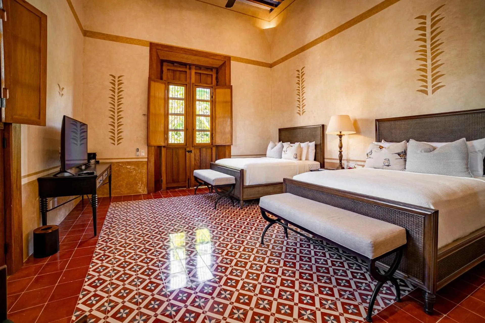 Bed in Hacienda San Antonio Hool