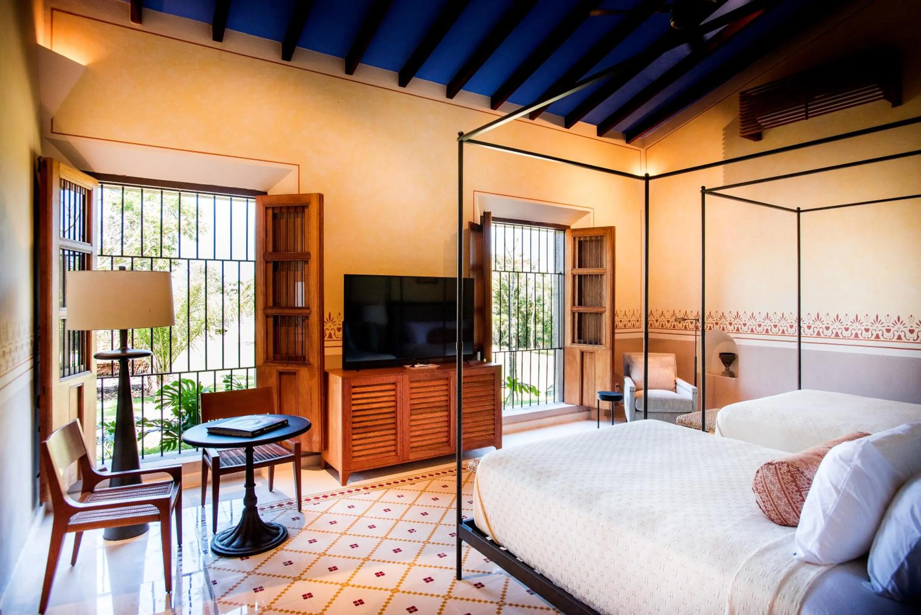 Photo of the whole room, Bed in Hacienda San Antonio Hool
