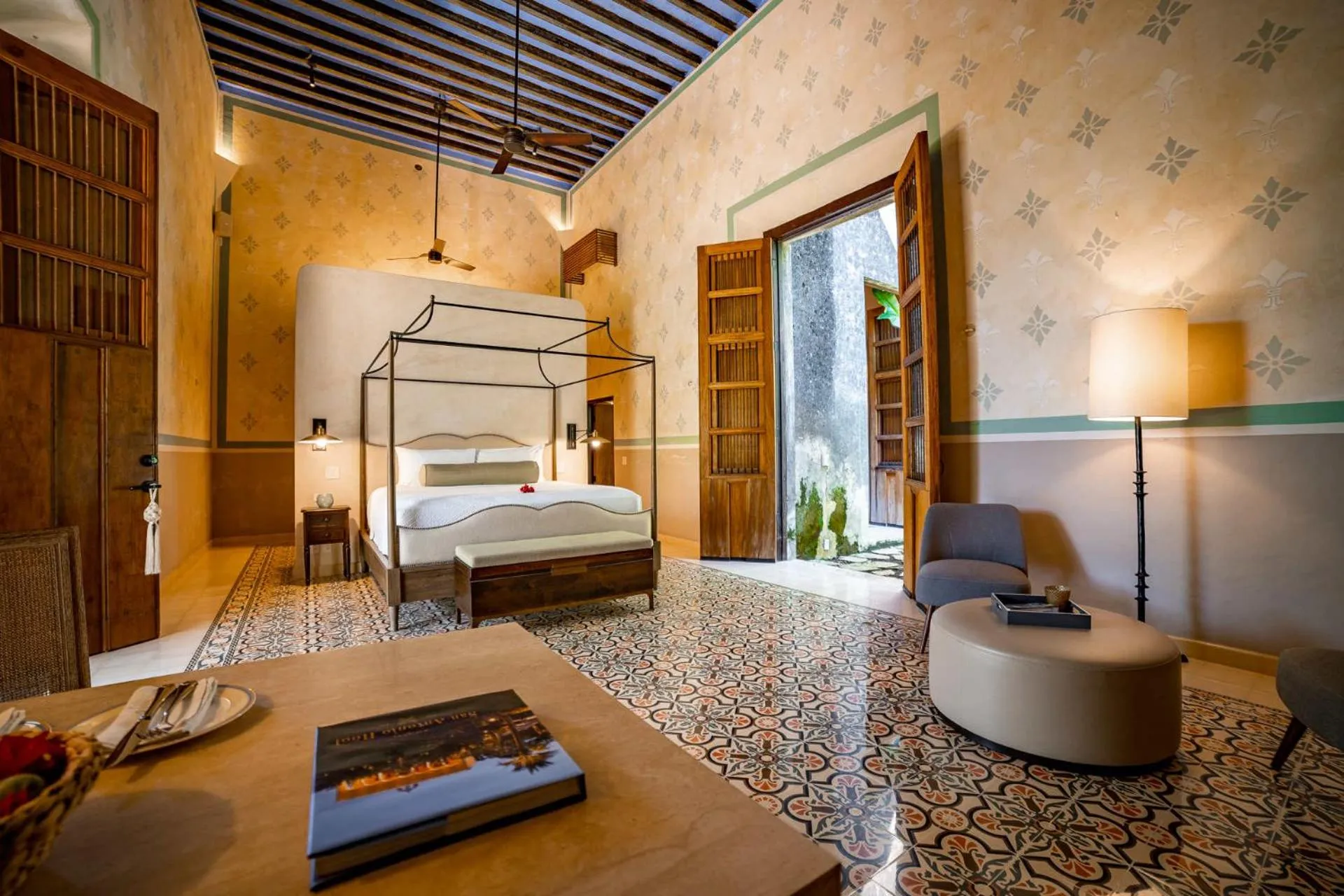 Bed in Hacienda San Antonio Hool