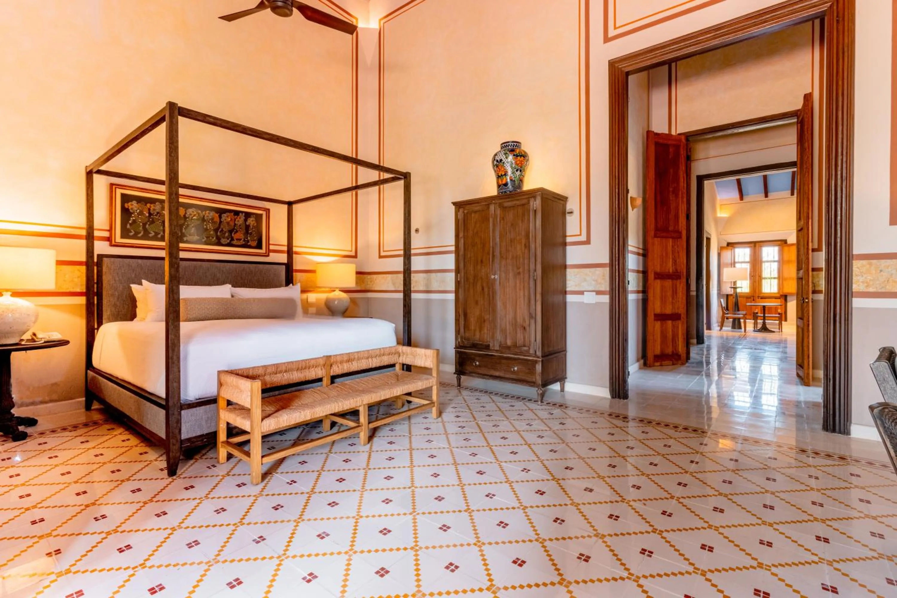 Photo of the whole room, Bed in Hacienda San Antonio Hool