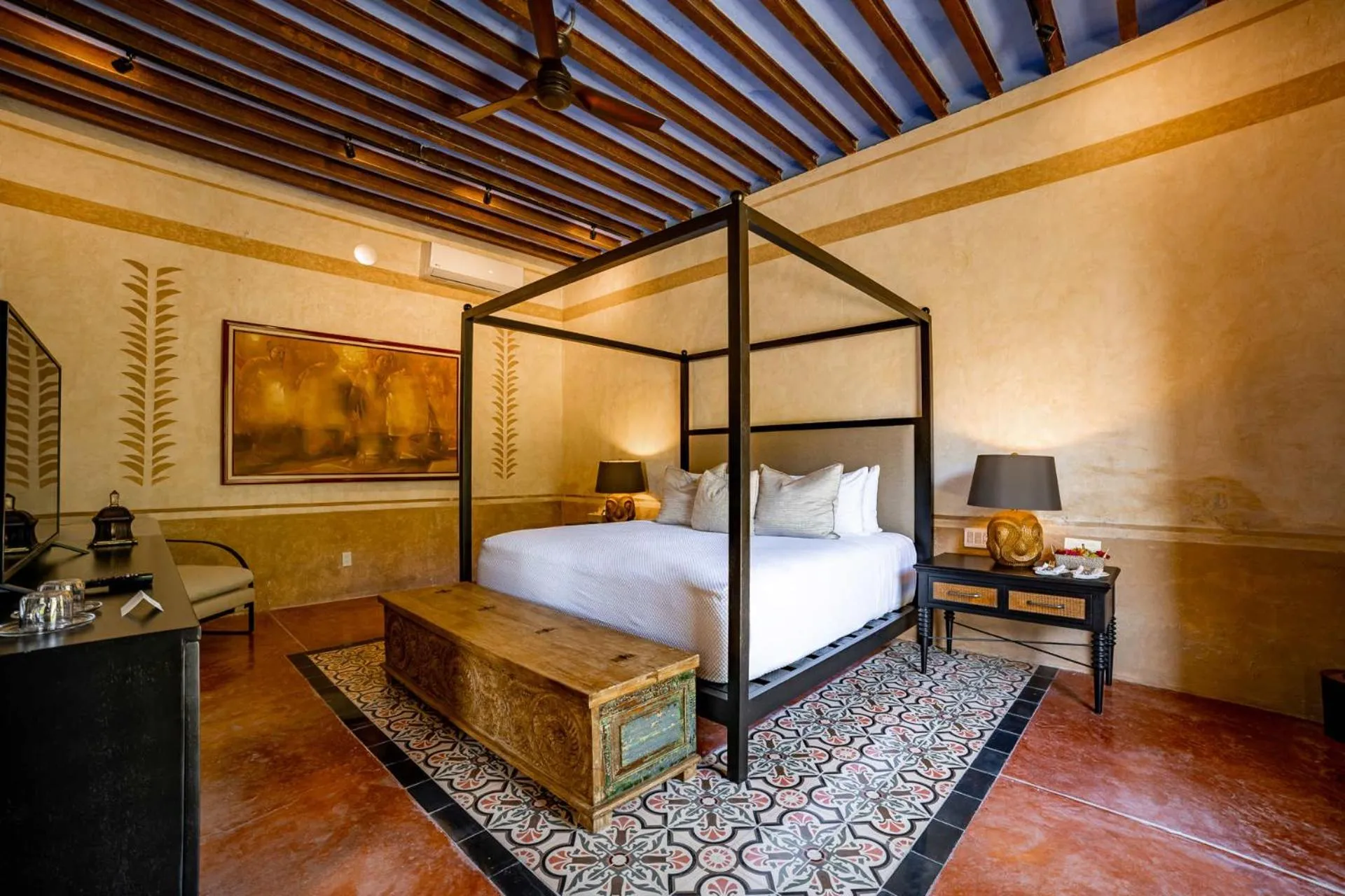 Bed in Hacienda San Antonio Hool