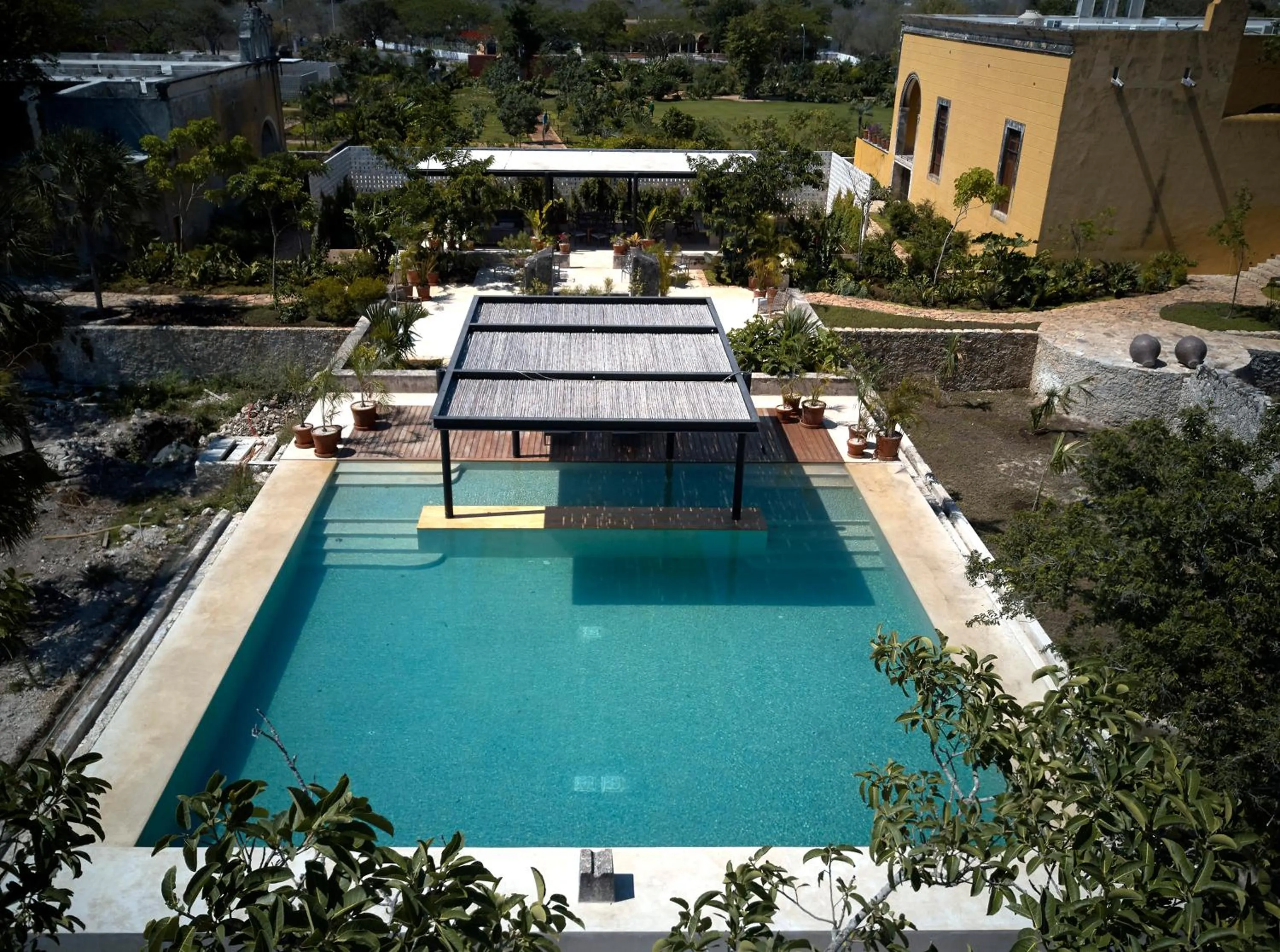 Bird's eye view in Hacienda San Antonio Hool