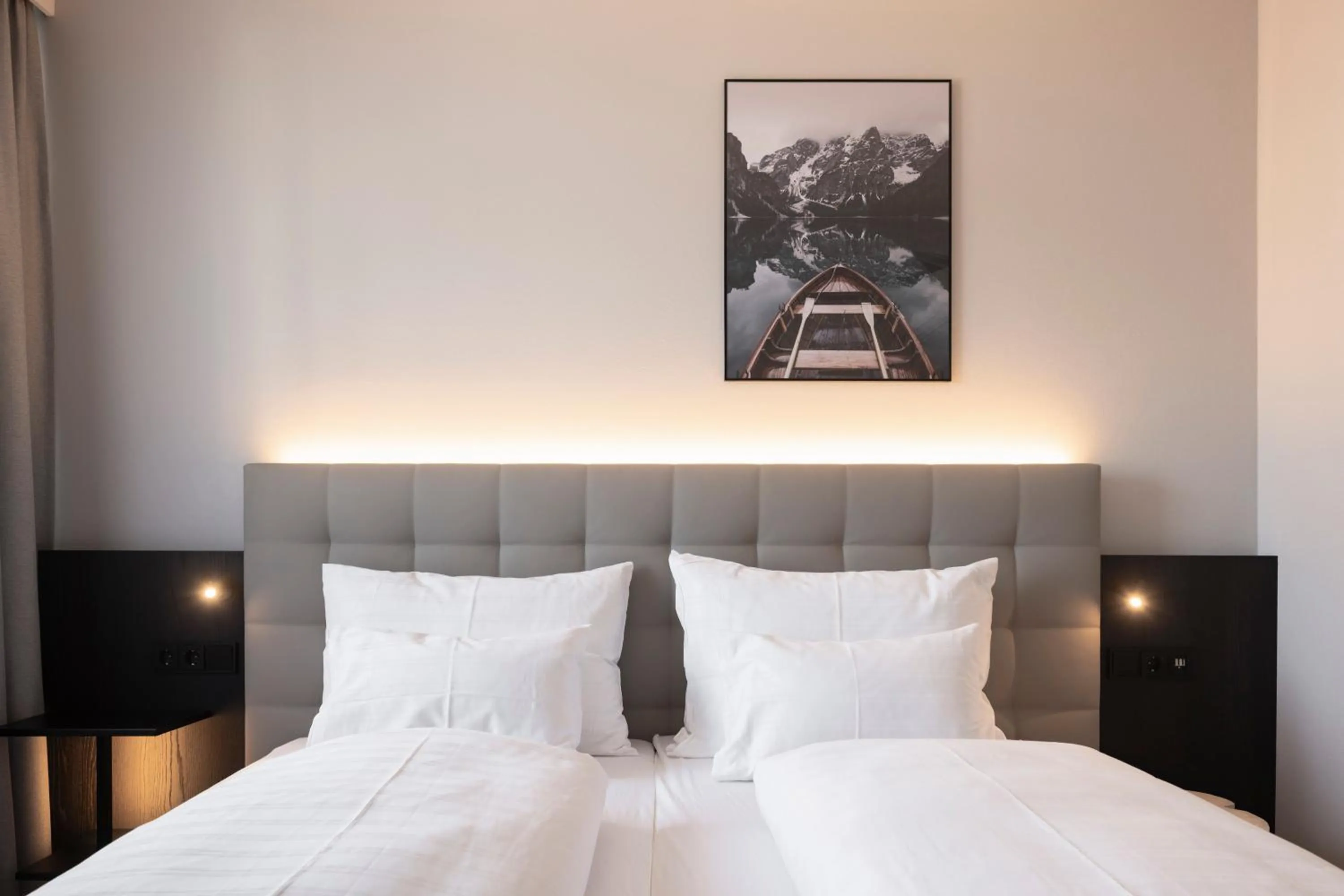 Bed in Stadthotel Goldenes Schiff