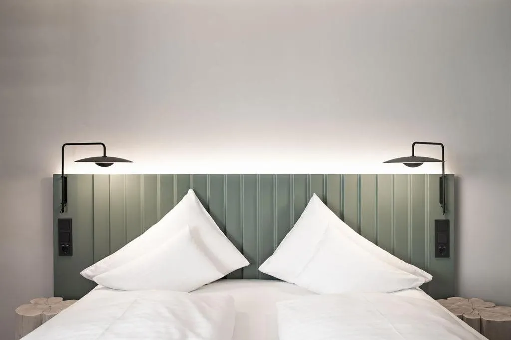 Bed in Stadthotel Goldenes Schiff