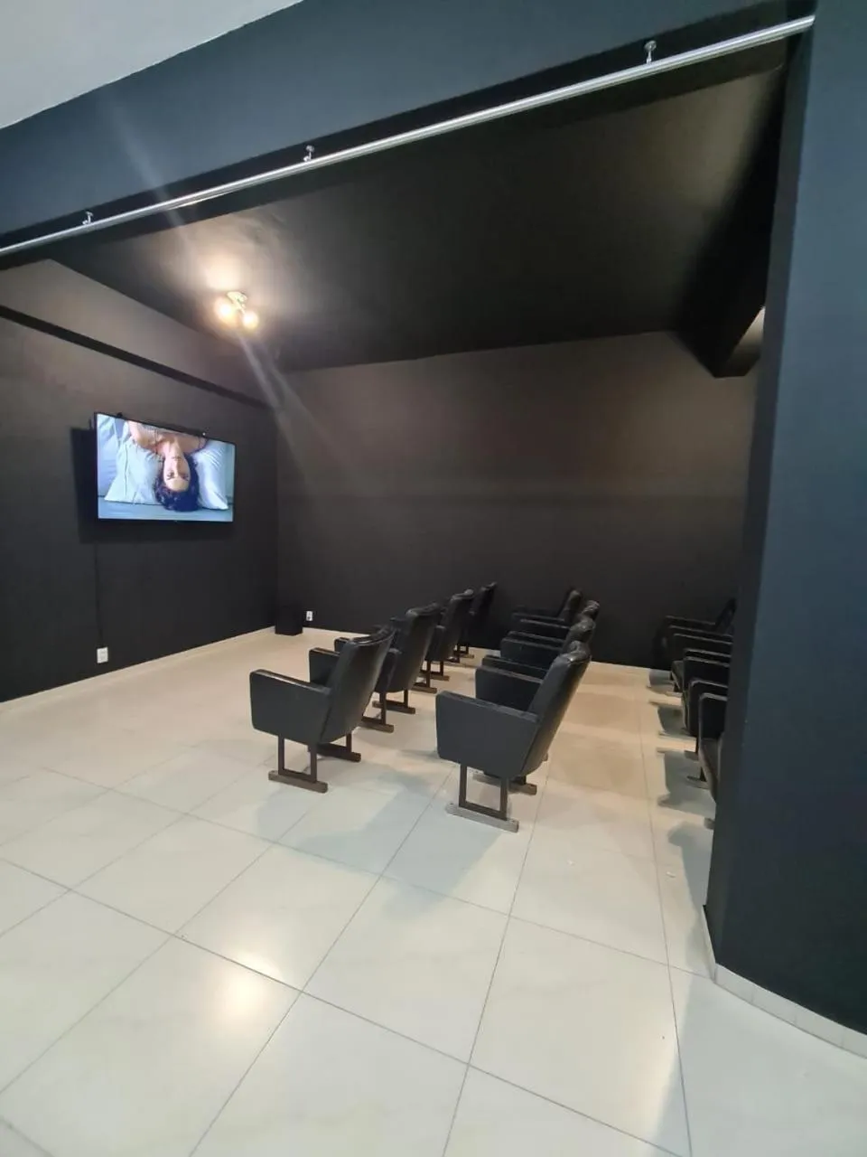 Communal lounge/ TV room in Hotel Europa